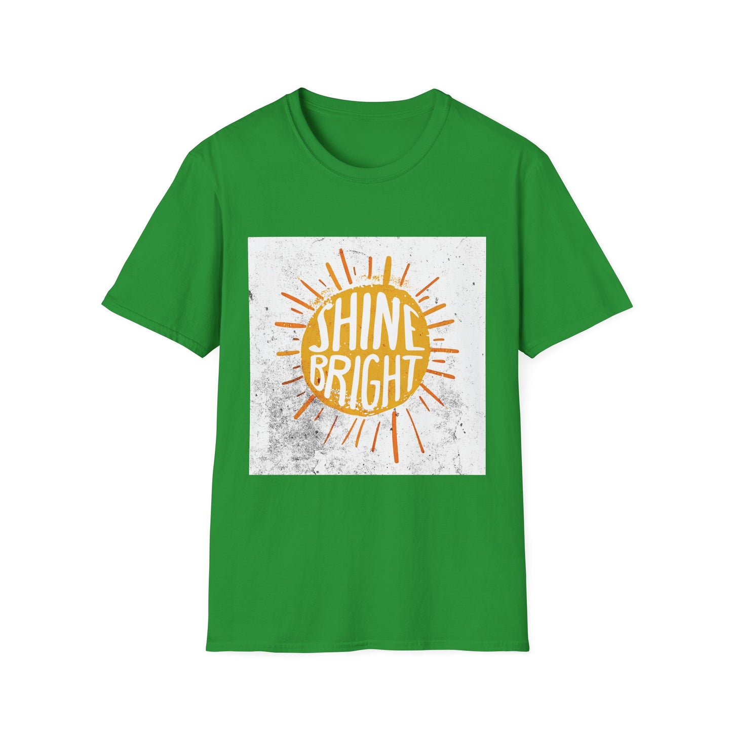 Shine Bright T-Shirt - Inspirational Tee, Positive Vibes Shirt, Motivational Clothing, Graphic Tee, Crewneck Top