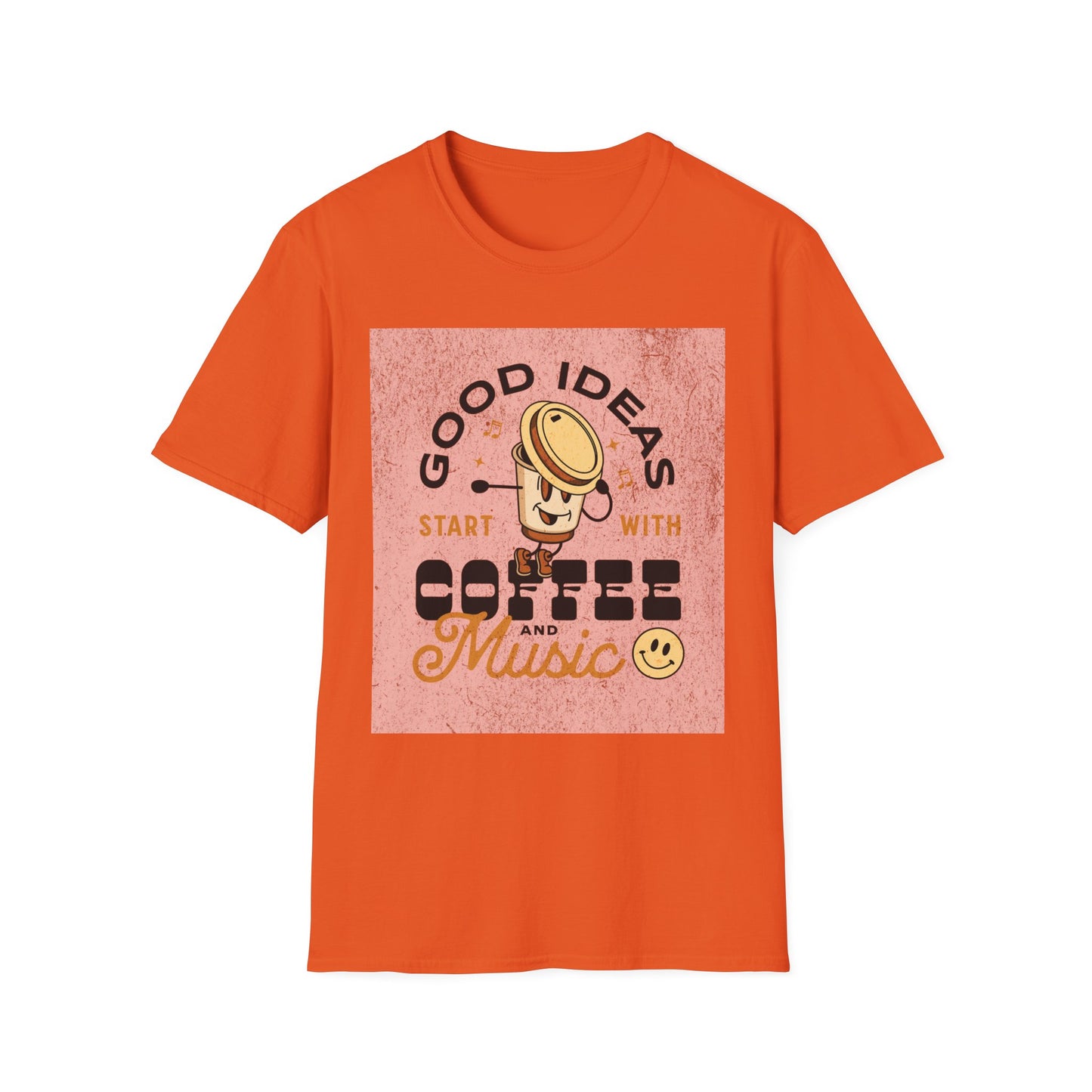 Coffee & Music Unisex T-Shirt