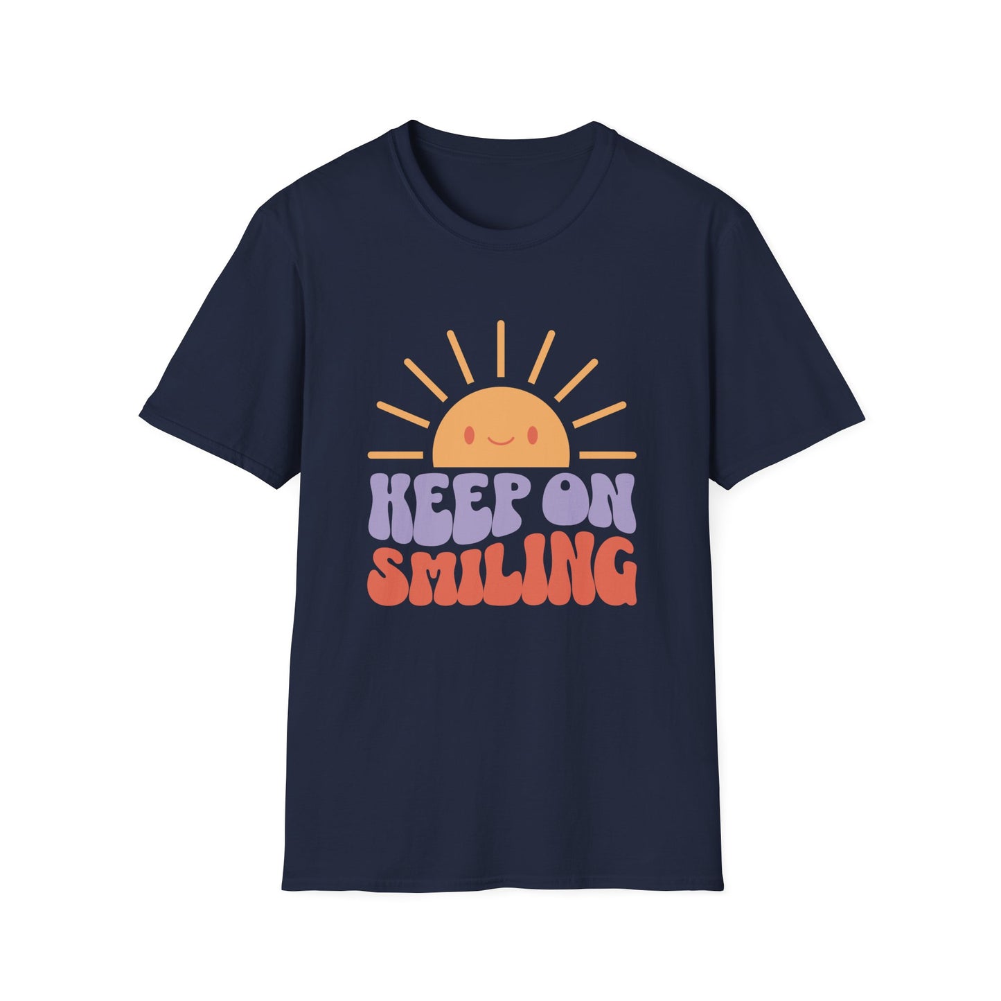 Keep On Smiling - Unisex Soft style T-Shirt