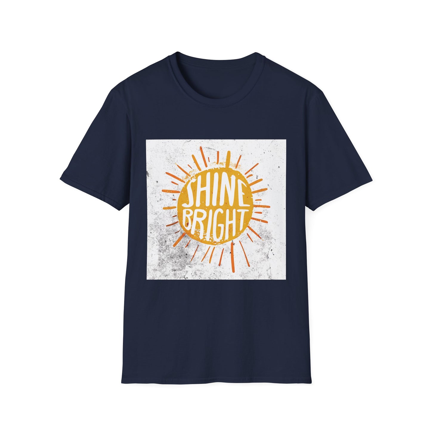 Shine Bright T-Shirt - Inspirational Tee, Positive Vibes Shirt, Motivational Clothing, Graphic Tee, Crewneck Top