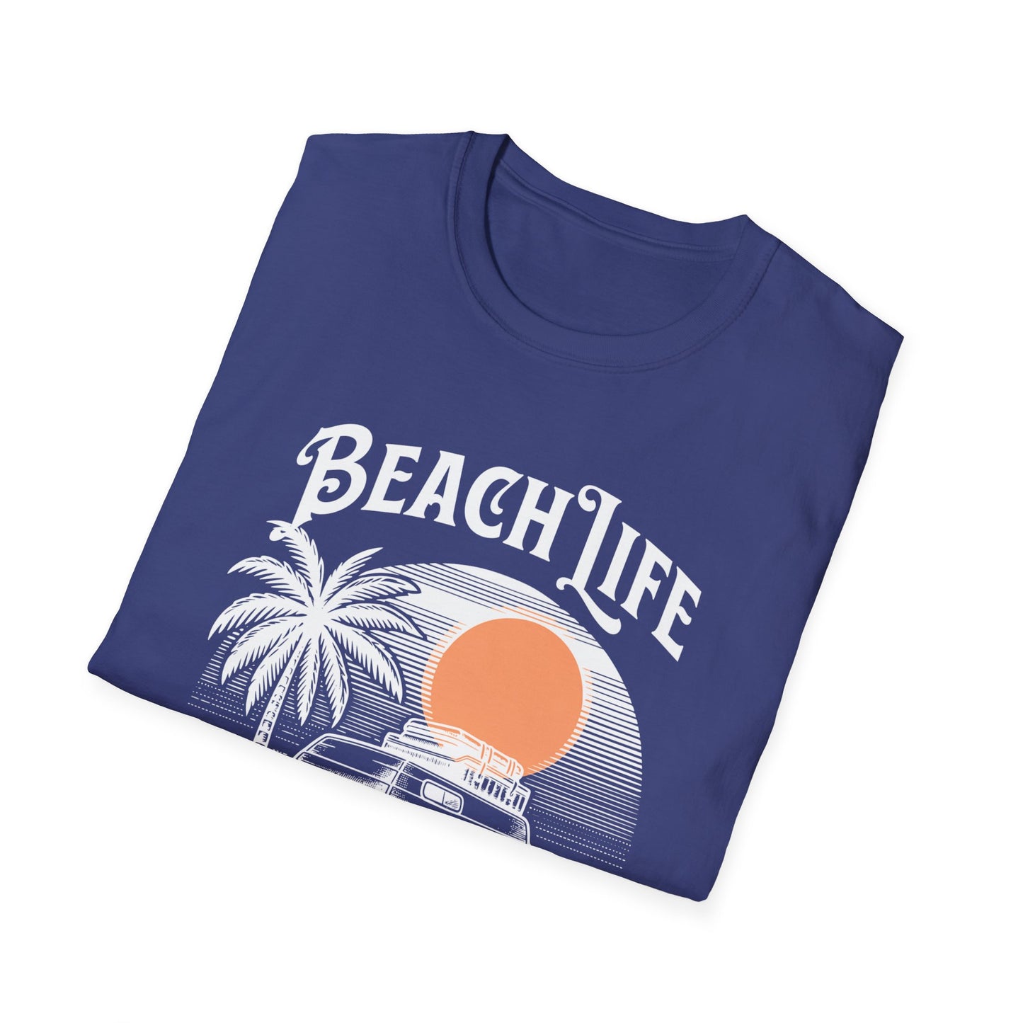 Beach Life T-shirt - Unisex Softstyle T-Shirt
