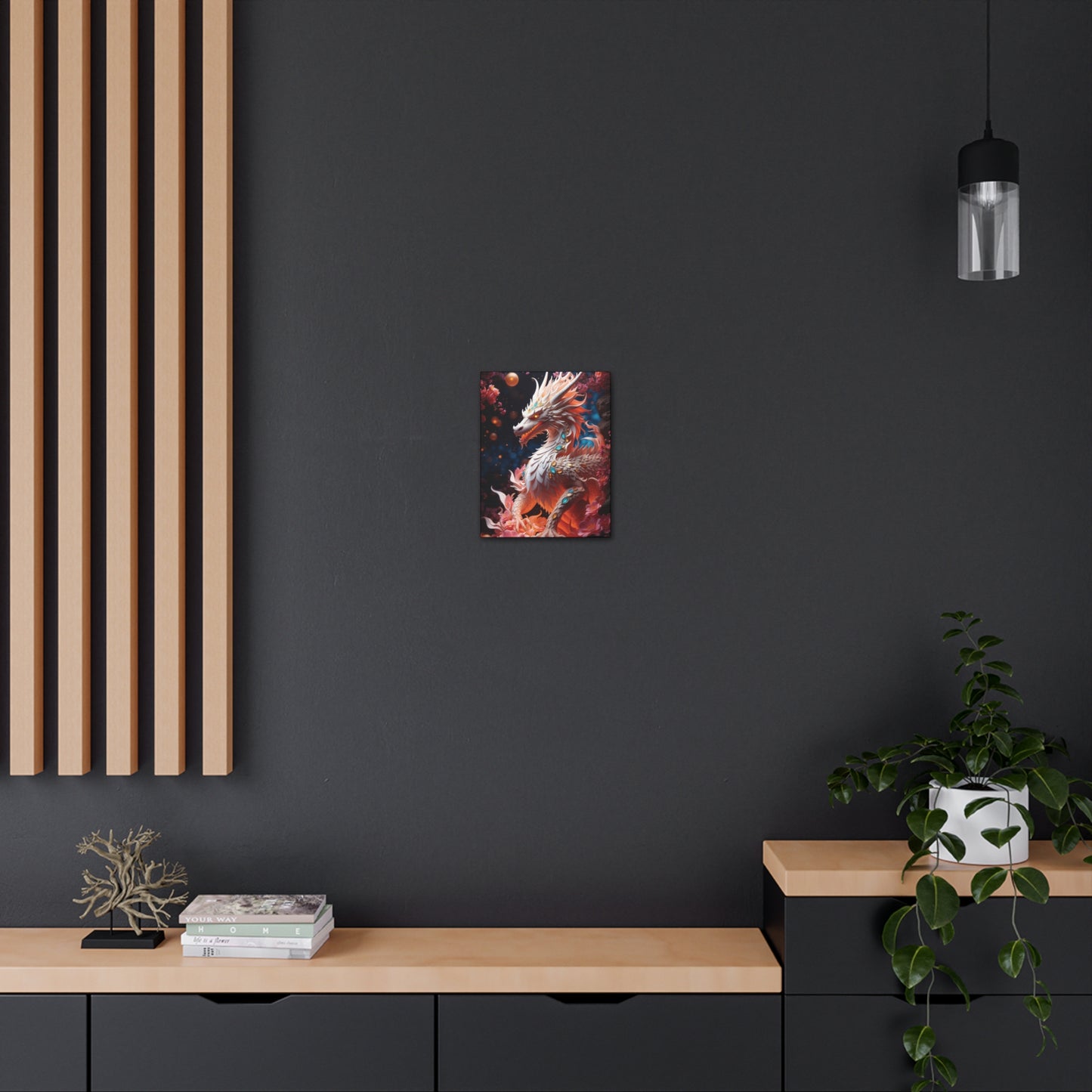 The Protector Dragon: Canvas Gallery Wraps