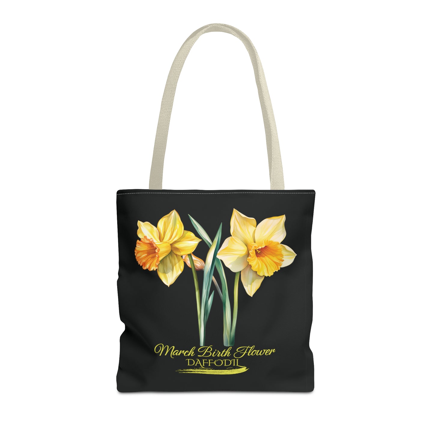 March Birth Flower: Daffodil - Tote Bag (AOP)