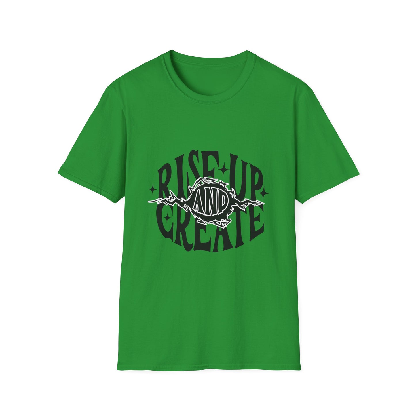 Rise Up And Create T-Shirt, Inspirational Tee, Motivational Shirt, Unisex Graphic Top, Artist Gift, Creative Apparel