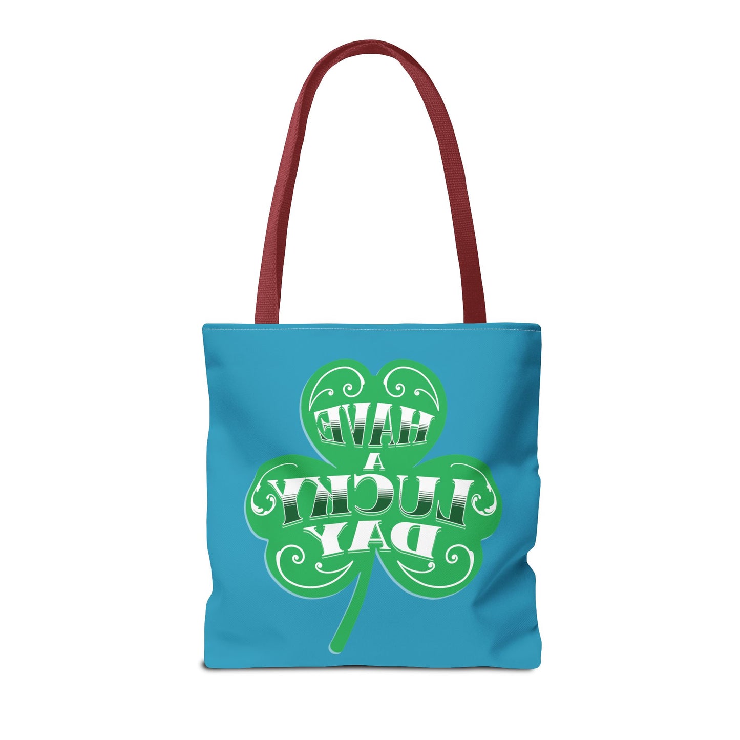 Lucky Day Tote Bag - St. Patrick's Day Gift, Shamrock Design, Eco-Friendly Bag, Fun Everyday Tote, Perfect for Luck!