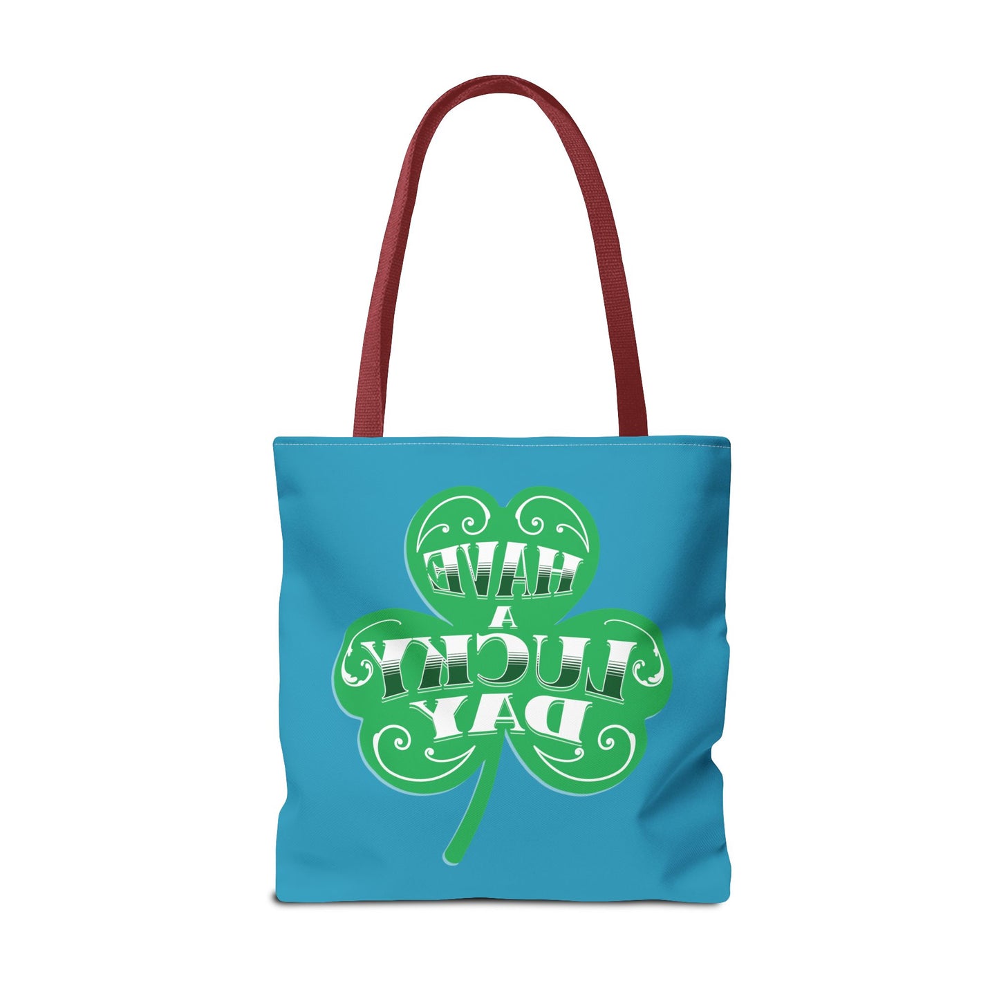 Lucky Day Tote Bag - St. Patrick's Day Gift, Shamrock Design, Eco-Friendly Bag, Fun Everyday Tote, Perfect for Luck!