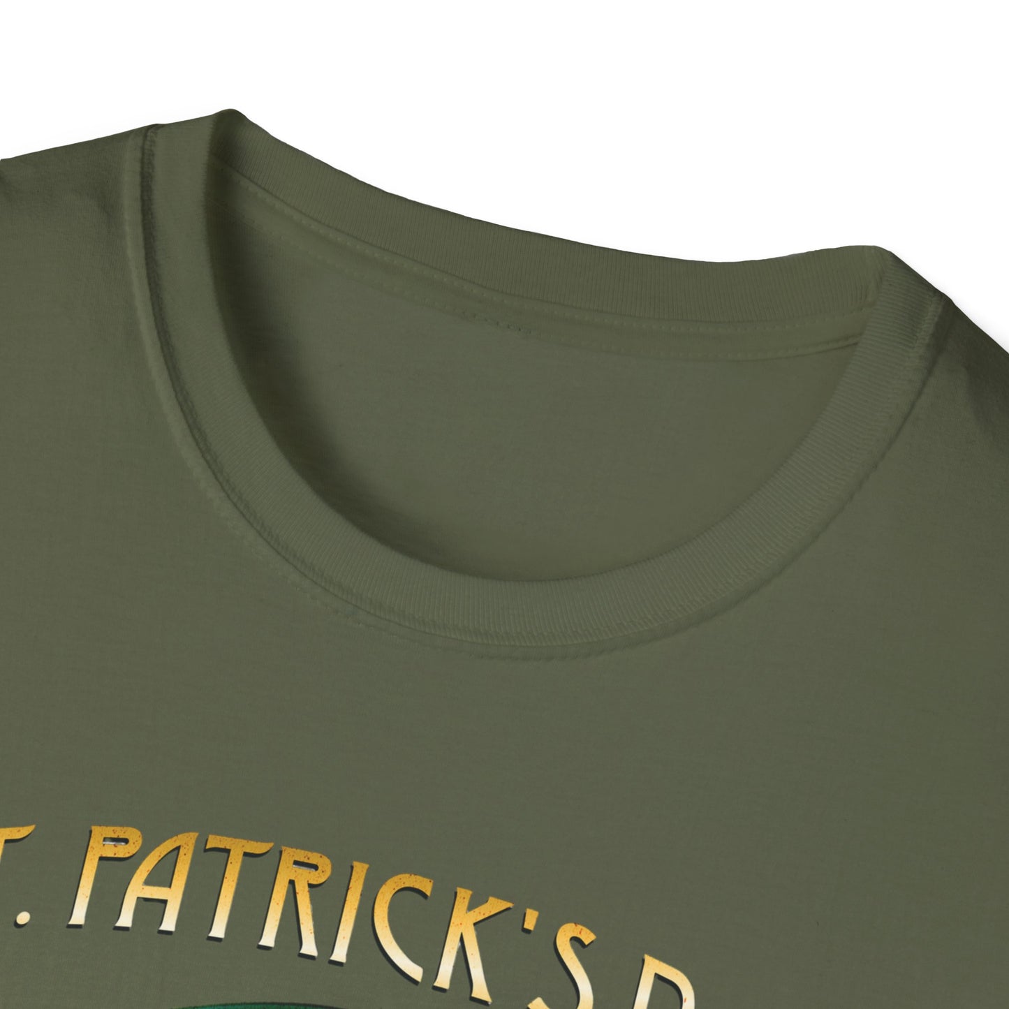 St. Patrick's Day Celebration T-Shirt - Unisex Softstyle Tee with Irish Culture Design