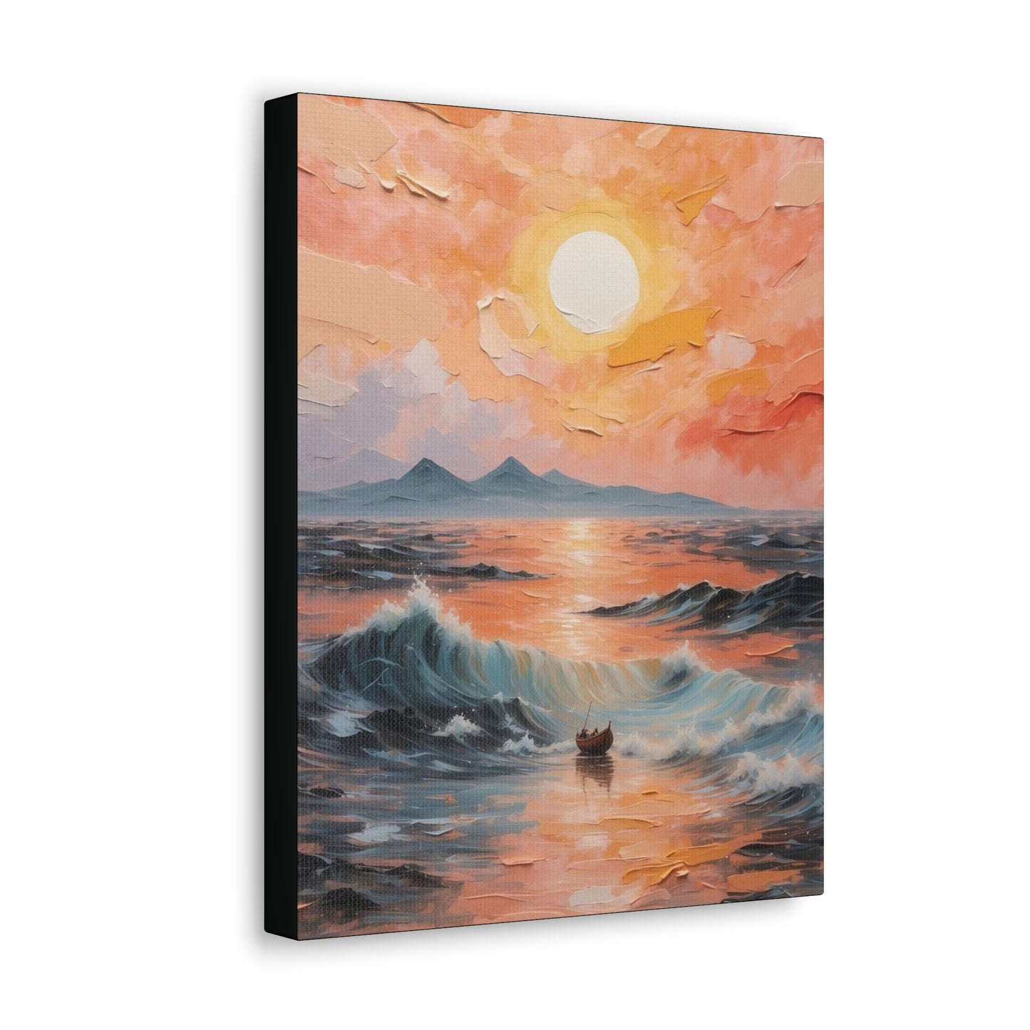 The Lost Boat: Canvas Gallery Wraps
