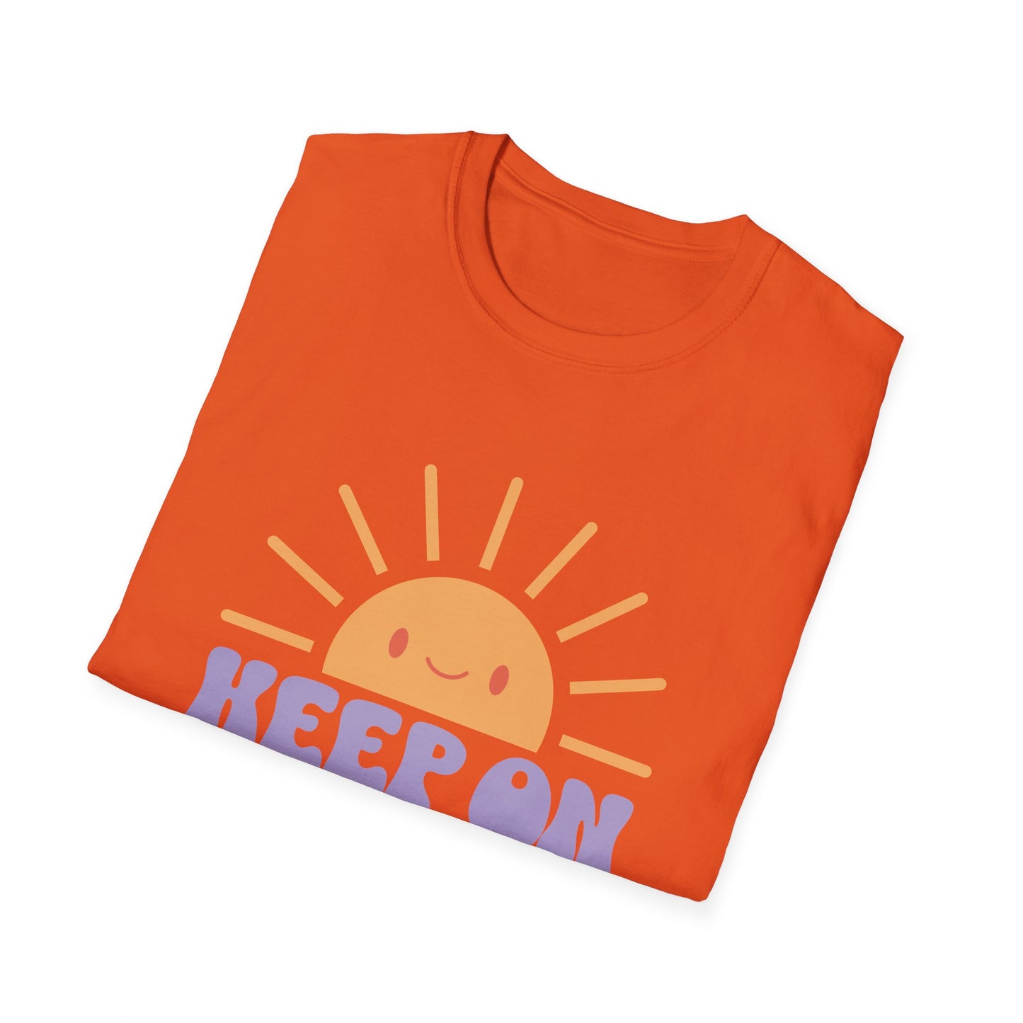 Keep On Smiling - Unisex Soft style T-Shirt