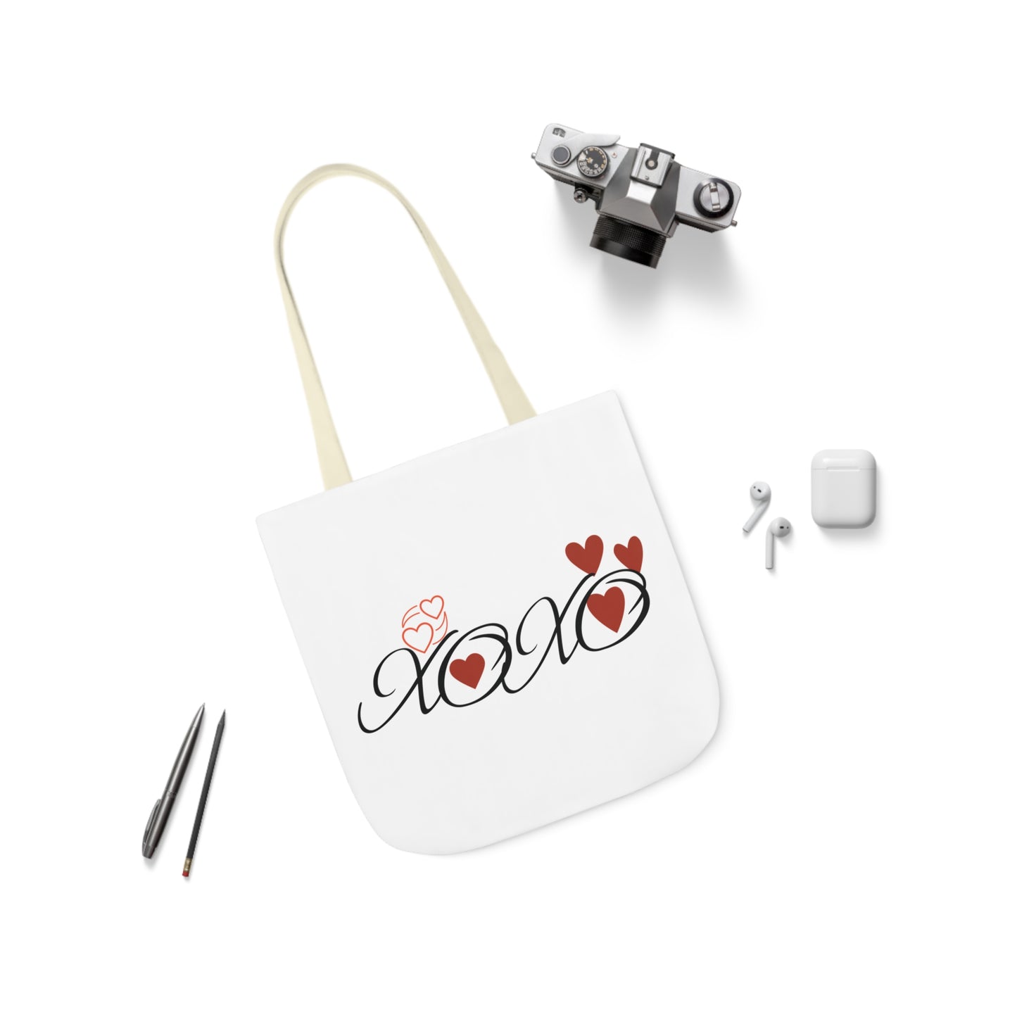 Valentine's Canvas Tote Bag
