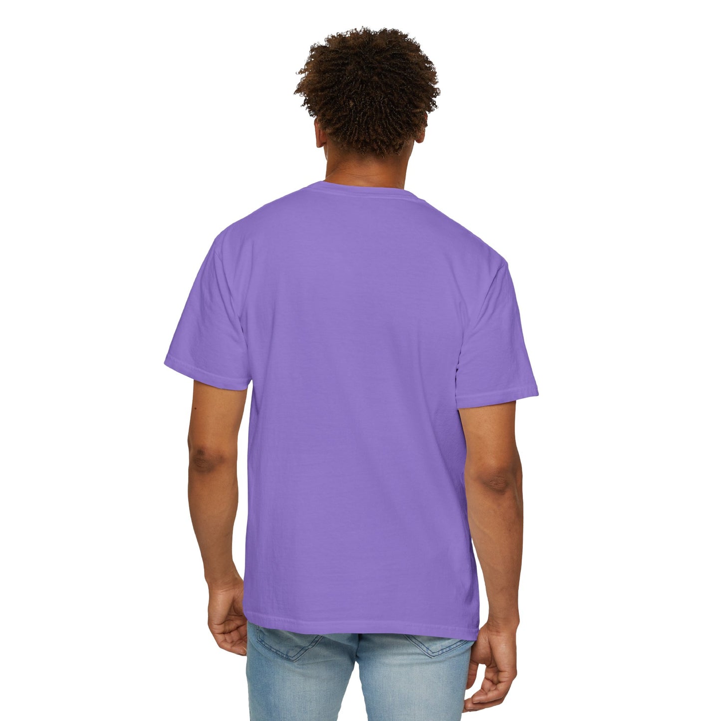 Coffee because too early for wine - Unisex Garment-Dyed T-shirt