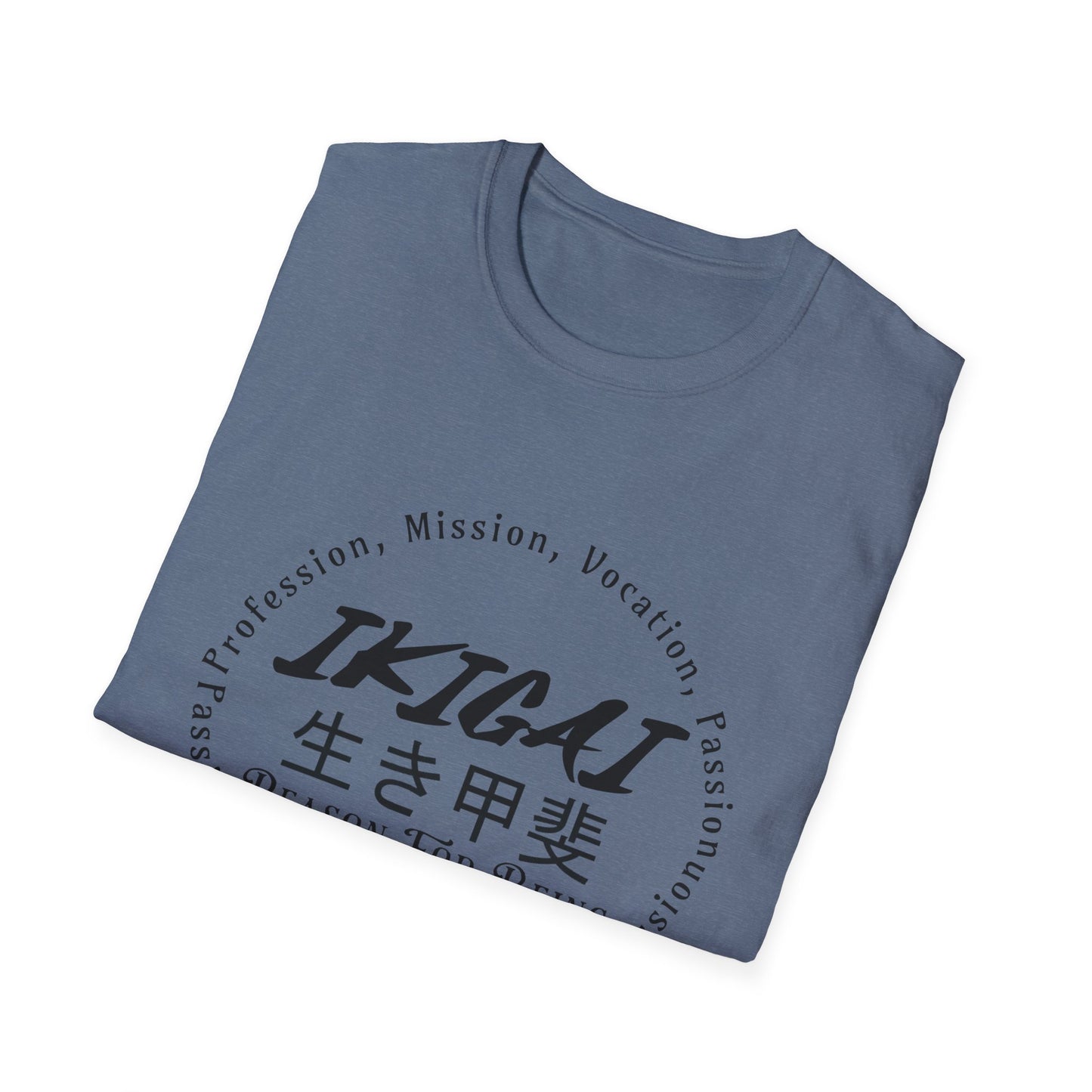 Ikigai T-shirt - Unisex Softstyle