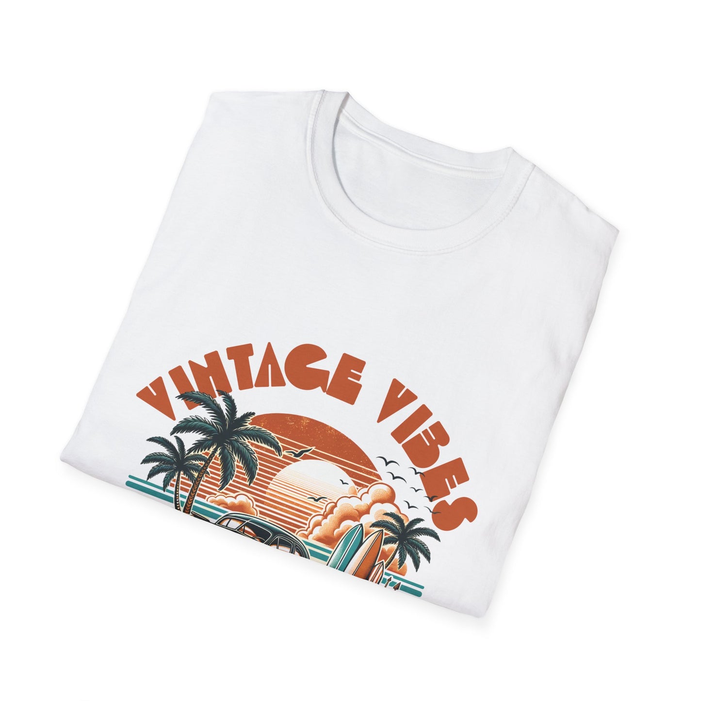 Vintage Vibe T-Shirt - Unisex Softstyle