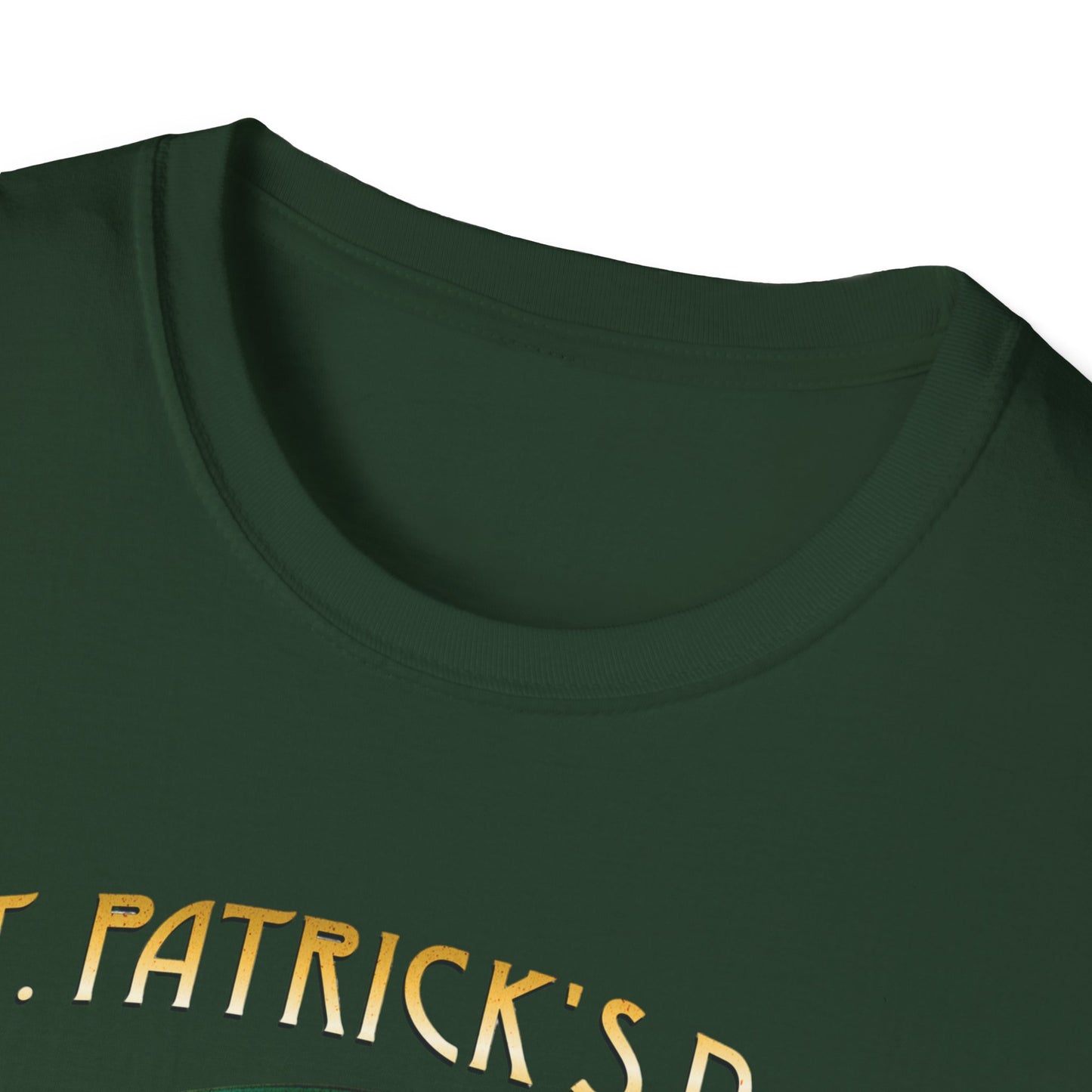 St. Patrick's Day Celebration T-Shirt - Unisex Softstyle Tee with Irish Culture Design