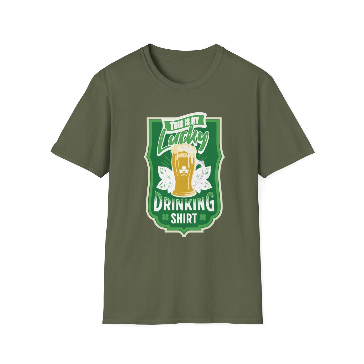 Lucky Drinking T-Shirt for St. Patrick's Day