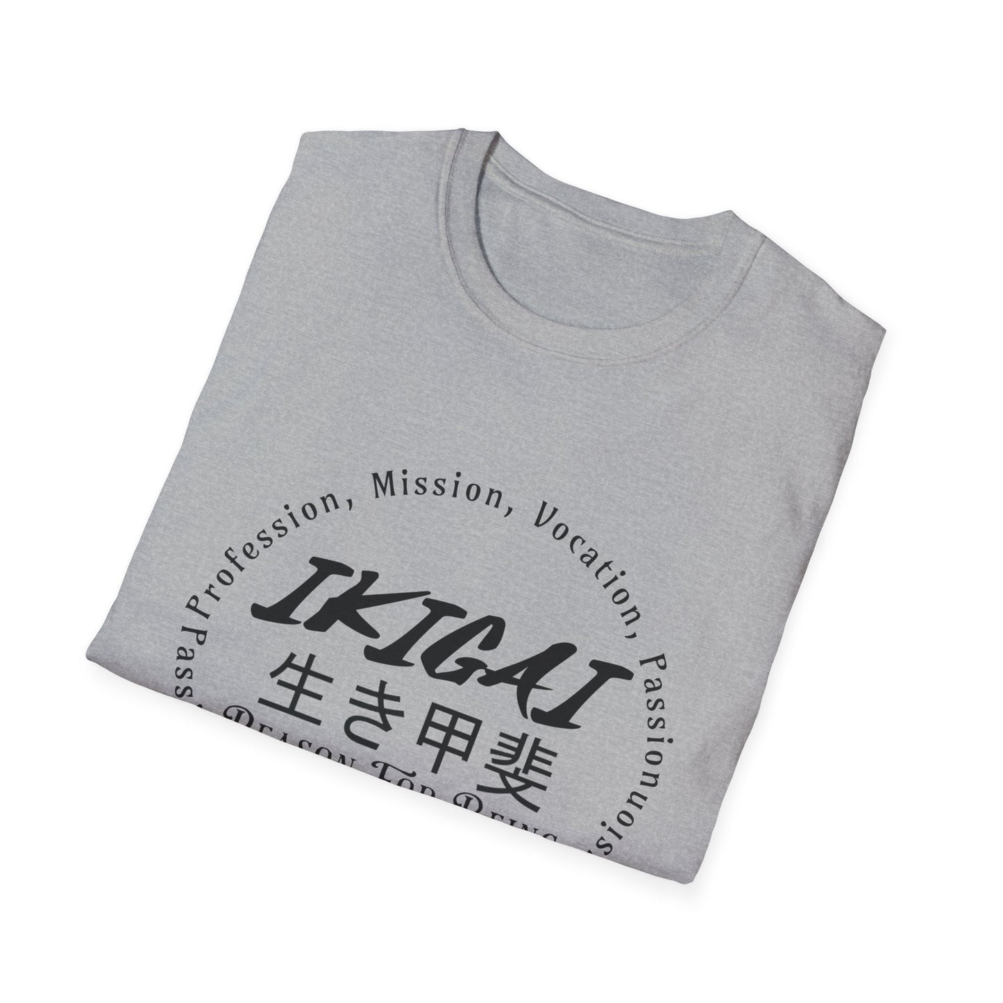 Ikigai T-shirt - Unisex Softstyle