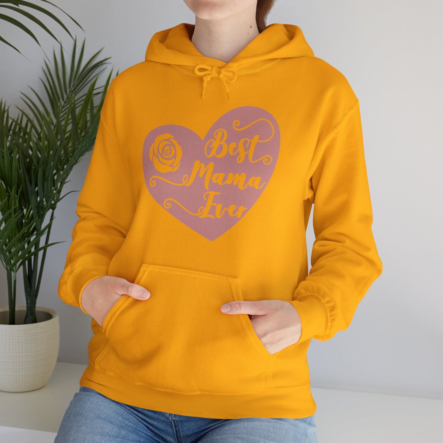 Best Mama Ever - Unisex Heavy Blend™ Hooded Sweatshirt