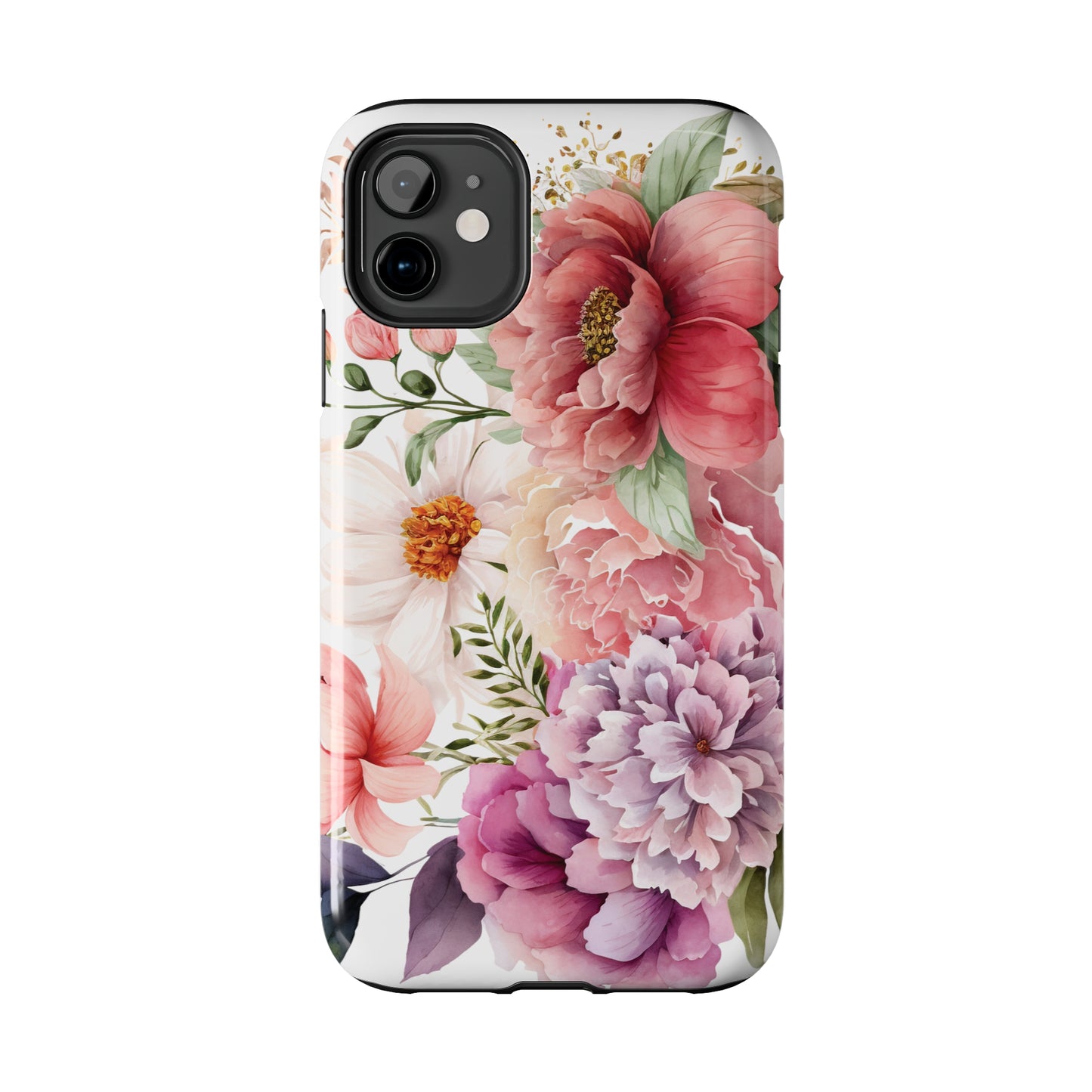 Tough Phone Cases: Watercolor Flower