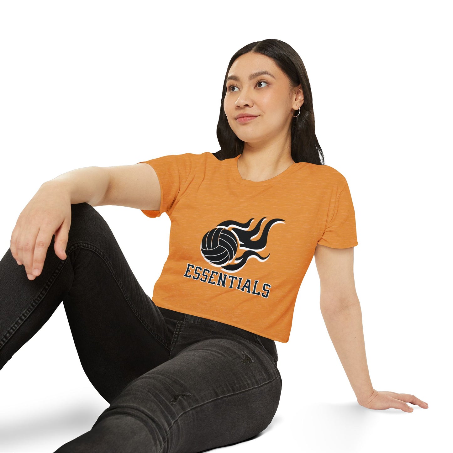 Festival Spirit Women's Crop Top, Summer Top, Sportswear, Graphic Tee, Beachwear, Party Shirt
