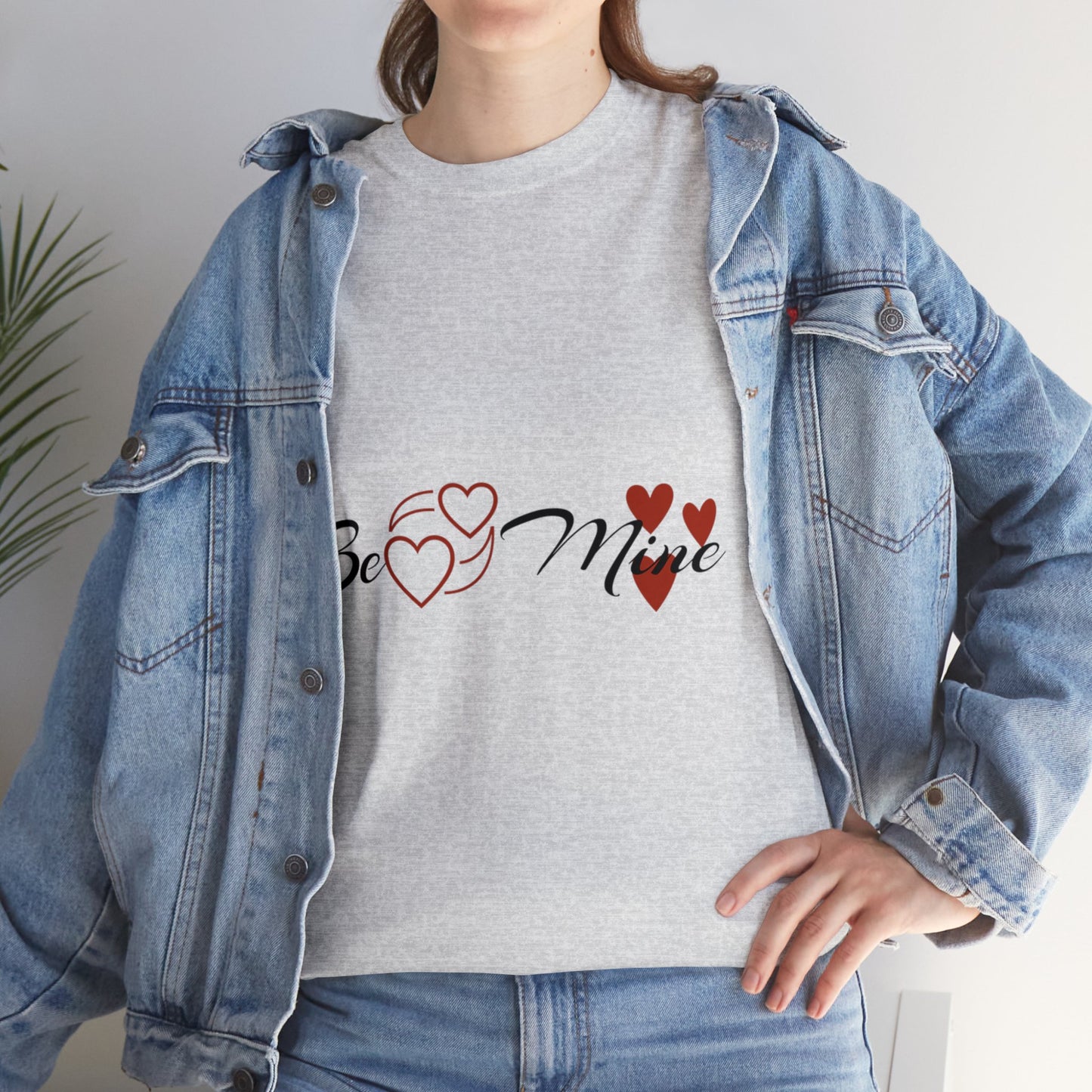 Valentine Be Mine - Unisex Heavy Cotton Tee