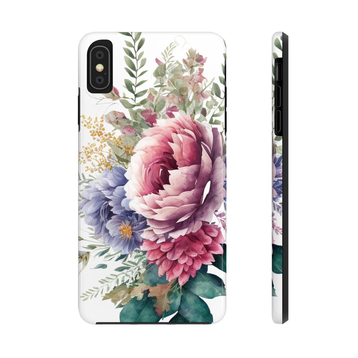 Tough Phone Cases: Watercolor Flower