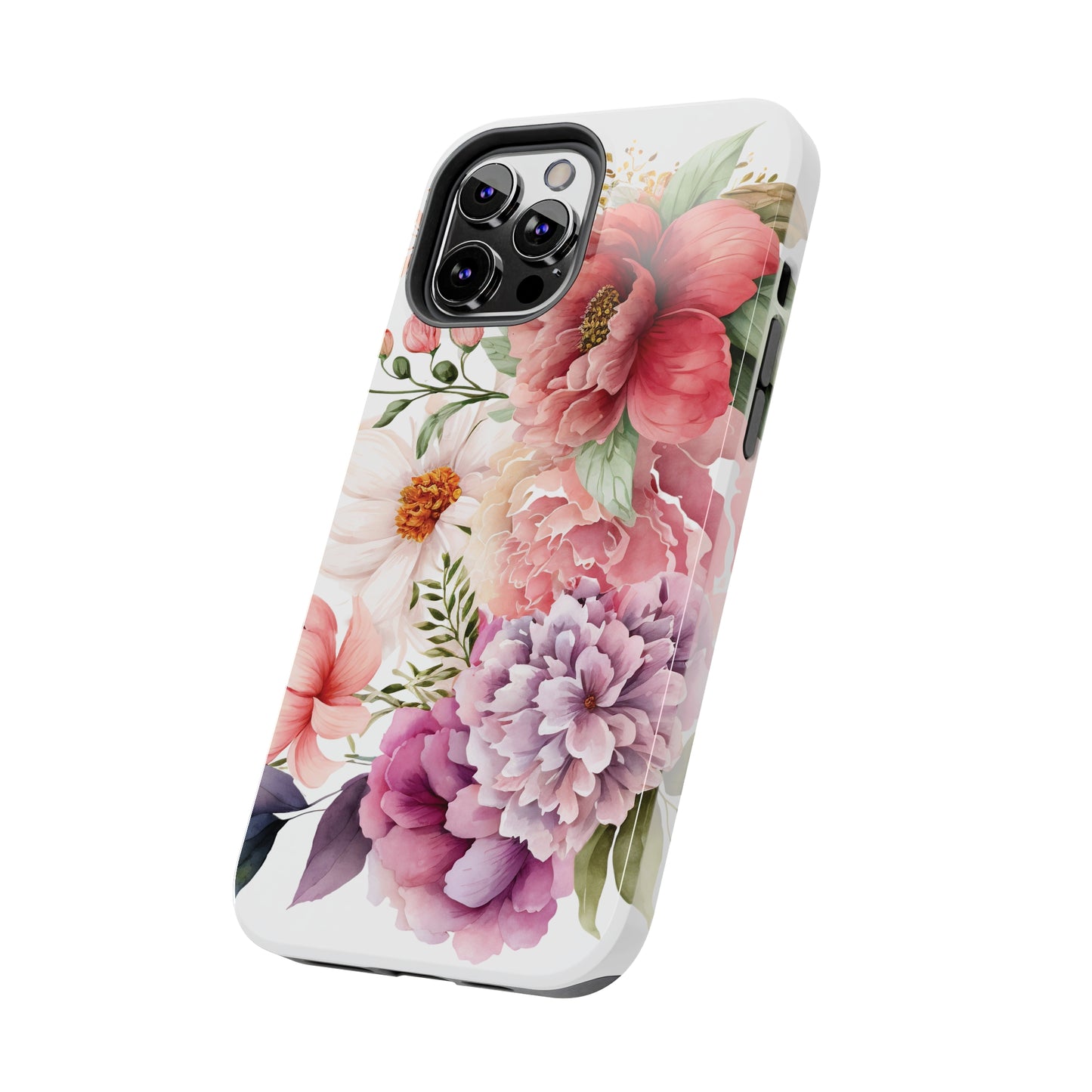 Tough Phone Cases: Watercolor Flower