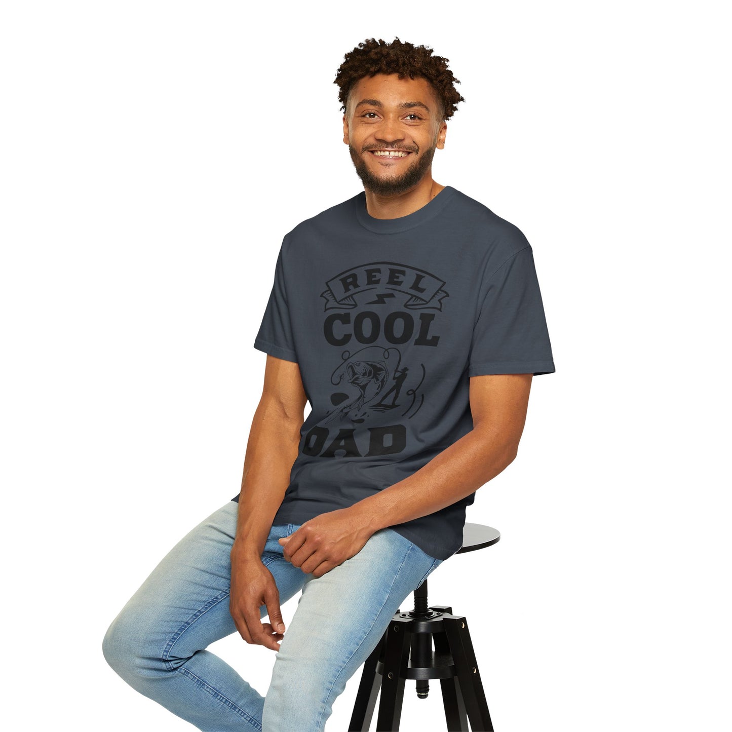 Reel cool dad: Unisex Garment-Dyed T-shirt