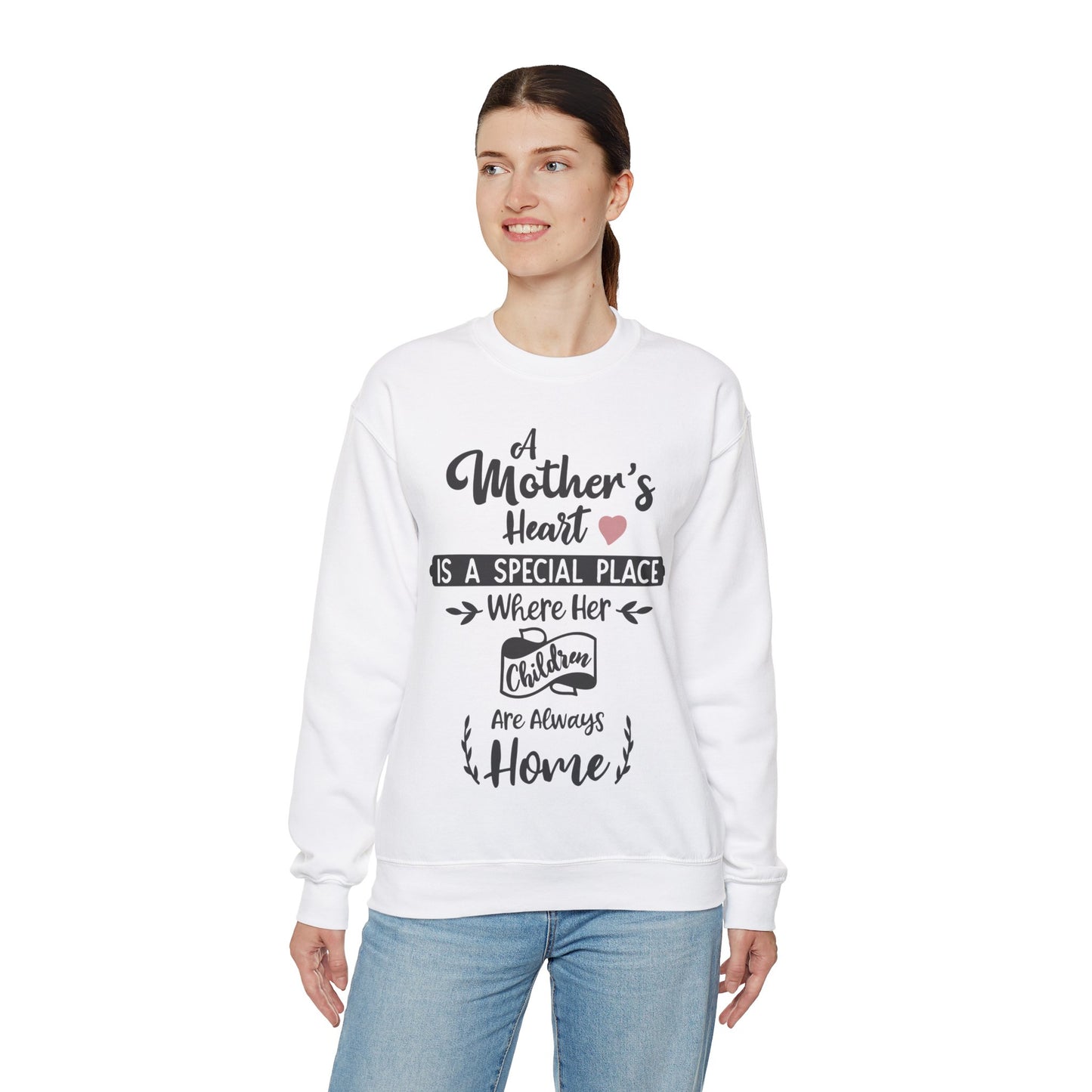 Mother's Heart is a special place - Unisex Heavy Blend™ Crewneck Sweatshirt