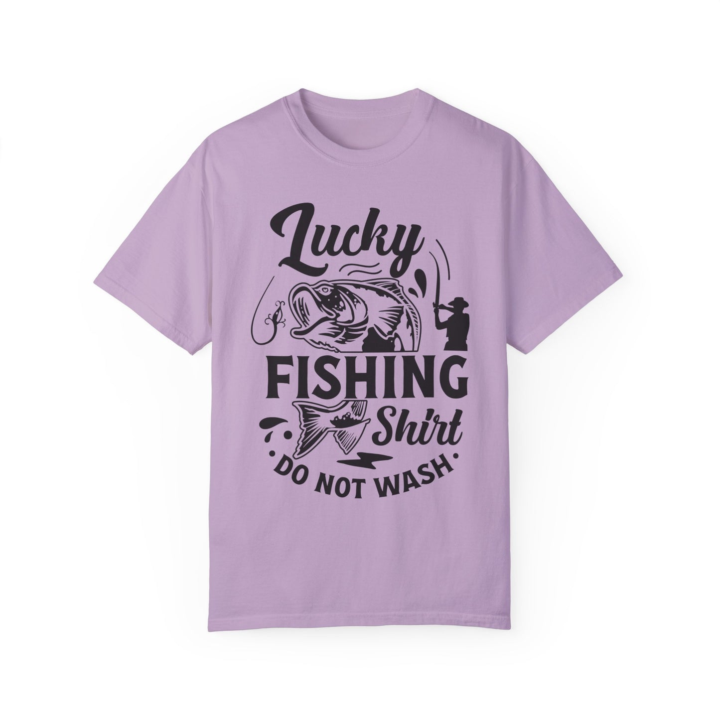 Lucky fishing shirt: Unisex Garment-Dyed T-shirt