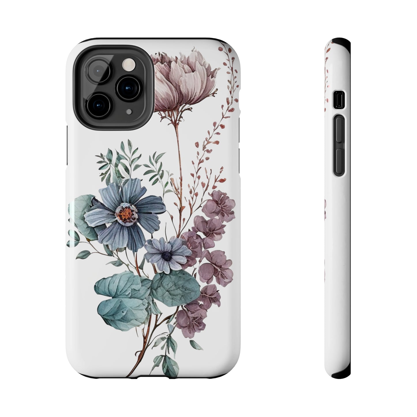 Tough Phone Cases: Watercolor Flower