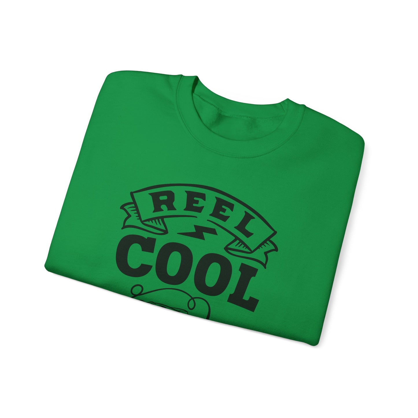 Reel cool uncle - Unisex Heavy Blend™ Crewneck Sweatshirt