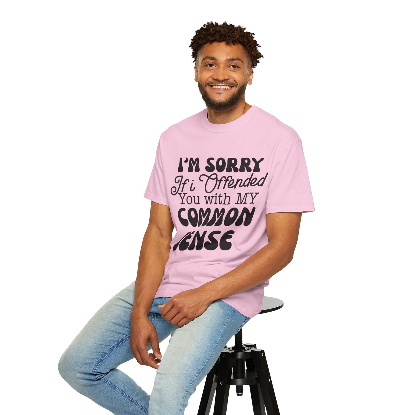 I'm sorry if I offended you - Unisex Garment-Dyed T-shirt