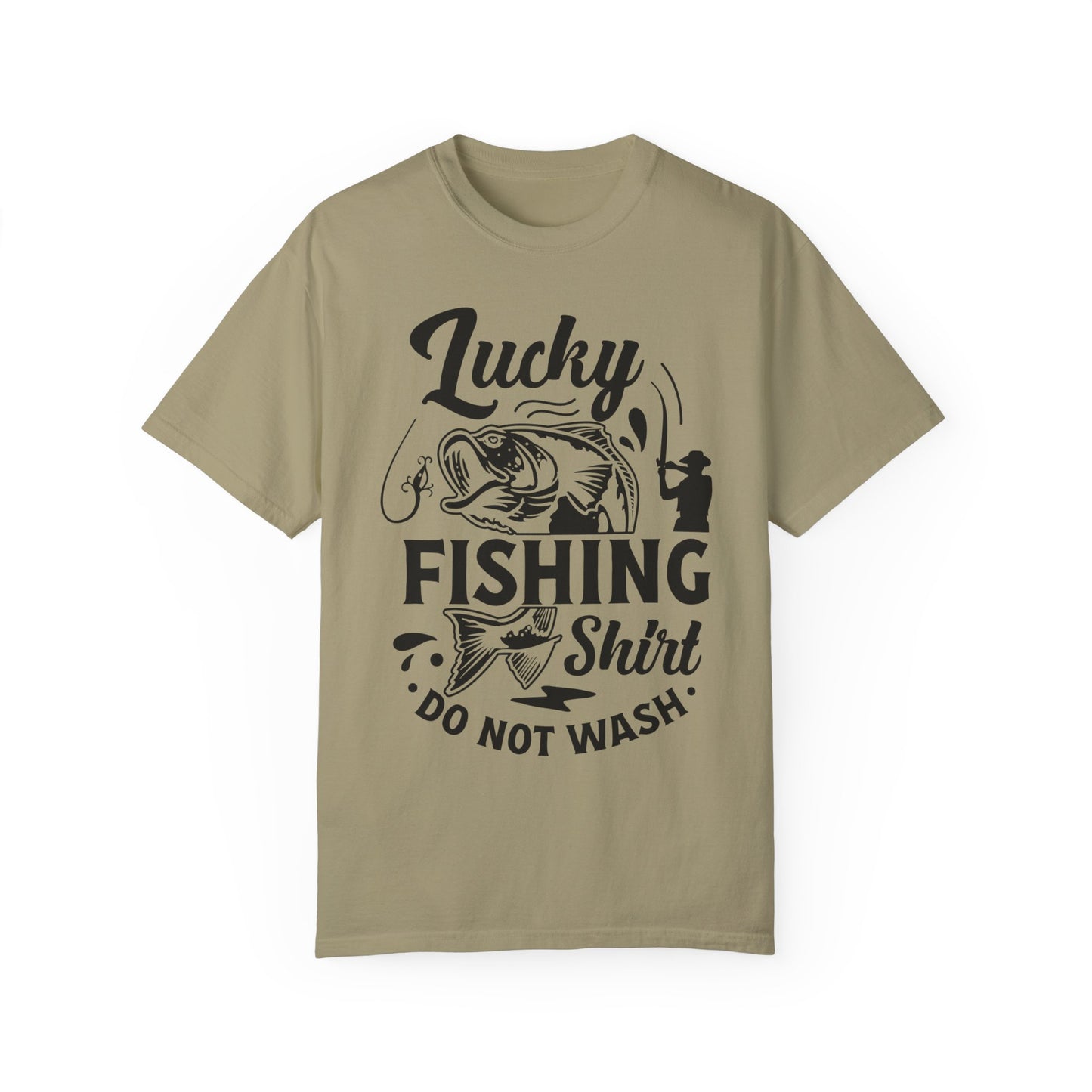 Lucky fishing shirt: Unisex Garment-Dyed T-shirt