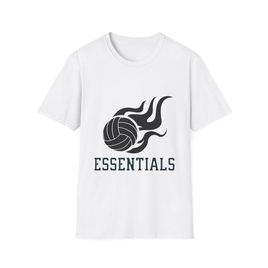 Volleyball Essentials T-Shirt | Unisex Softstyle Tee for Sports Enthusiasts, Great for Team Spirit, Casual Wear, Gifts
