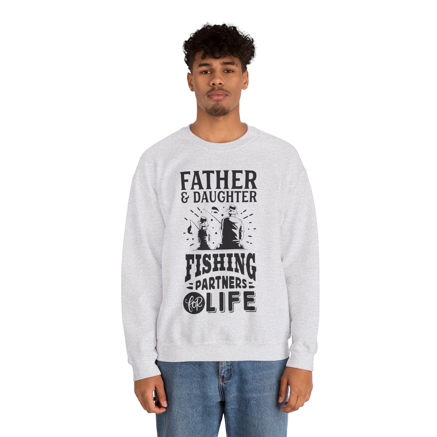 Father and Daughter for life - Unisex Heavy Blend™ Crewneck Sweatshirt