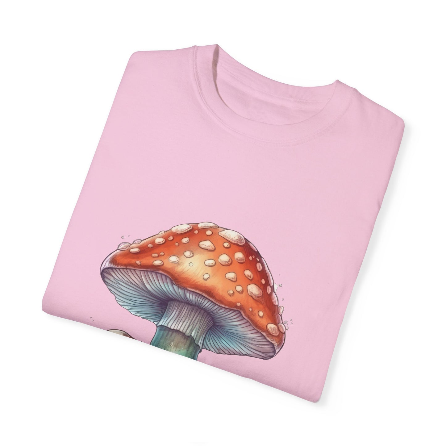 Fantasy Mushroom-27: Unisex Garment-Dyed T-shirt