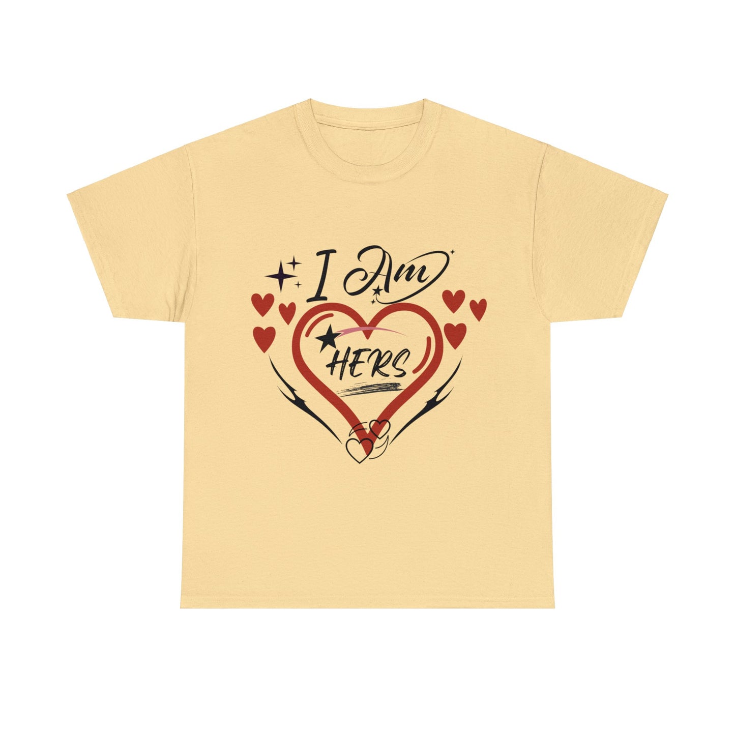 Valentine: I Am Hers - Unisex Heavy Cotton Tee