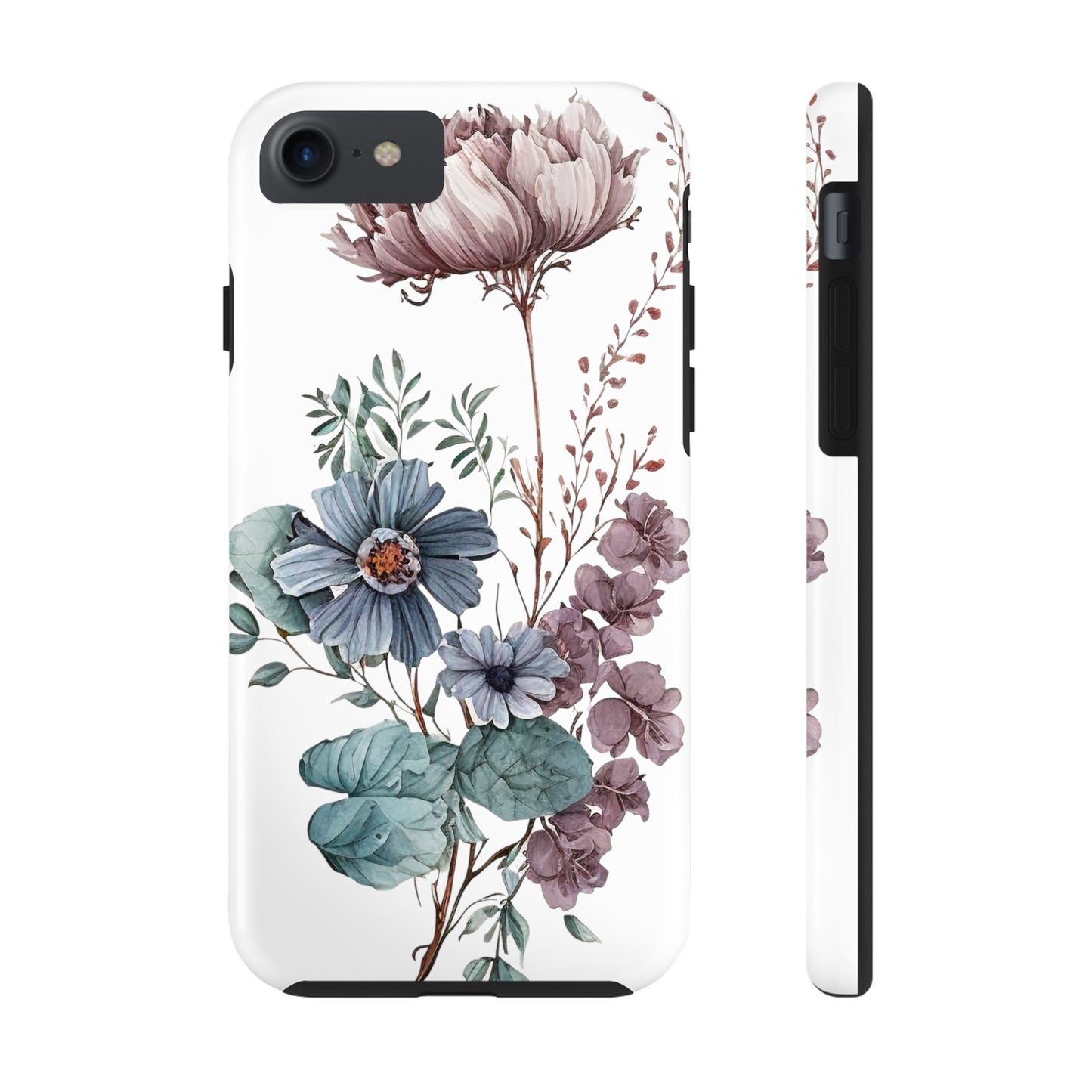 Tough Phone Cases: Watercolor Flower