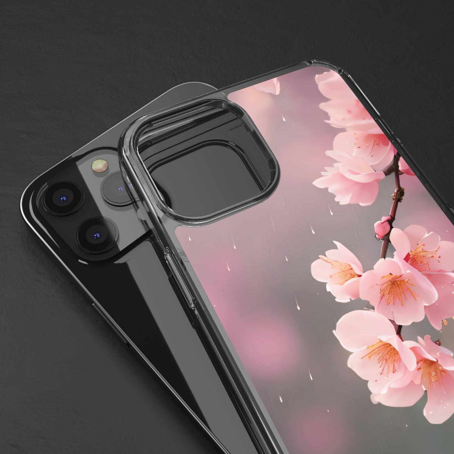 Clear Phone Cases: Blossom Flower