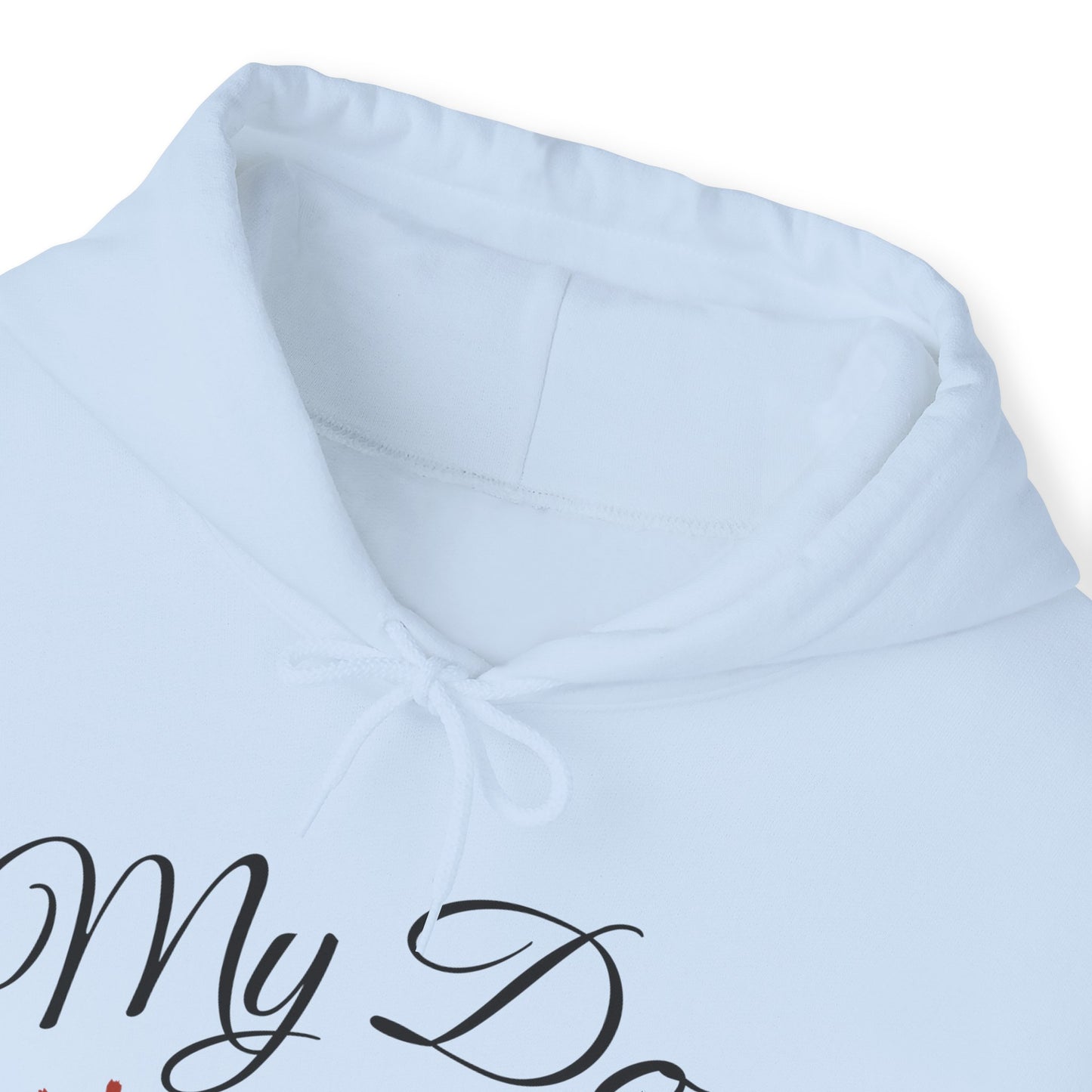 My Dog Is My Valentine - Unisex Heavy Blend™ Hooded Sweatshirt