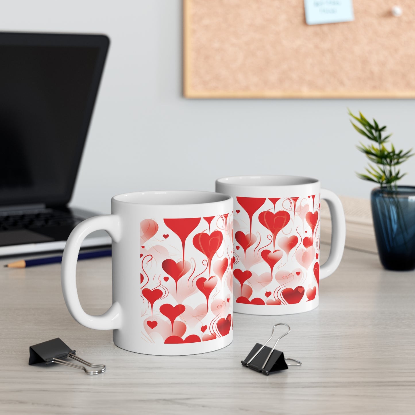 Valentine's Heart: Ceramic Mug 11oz