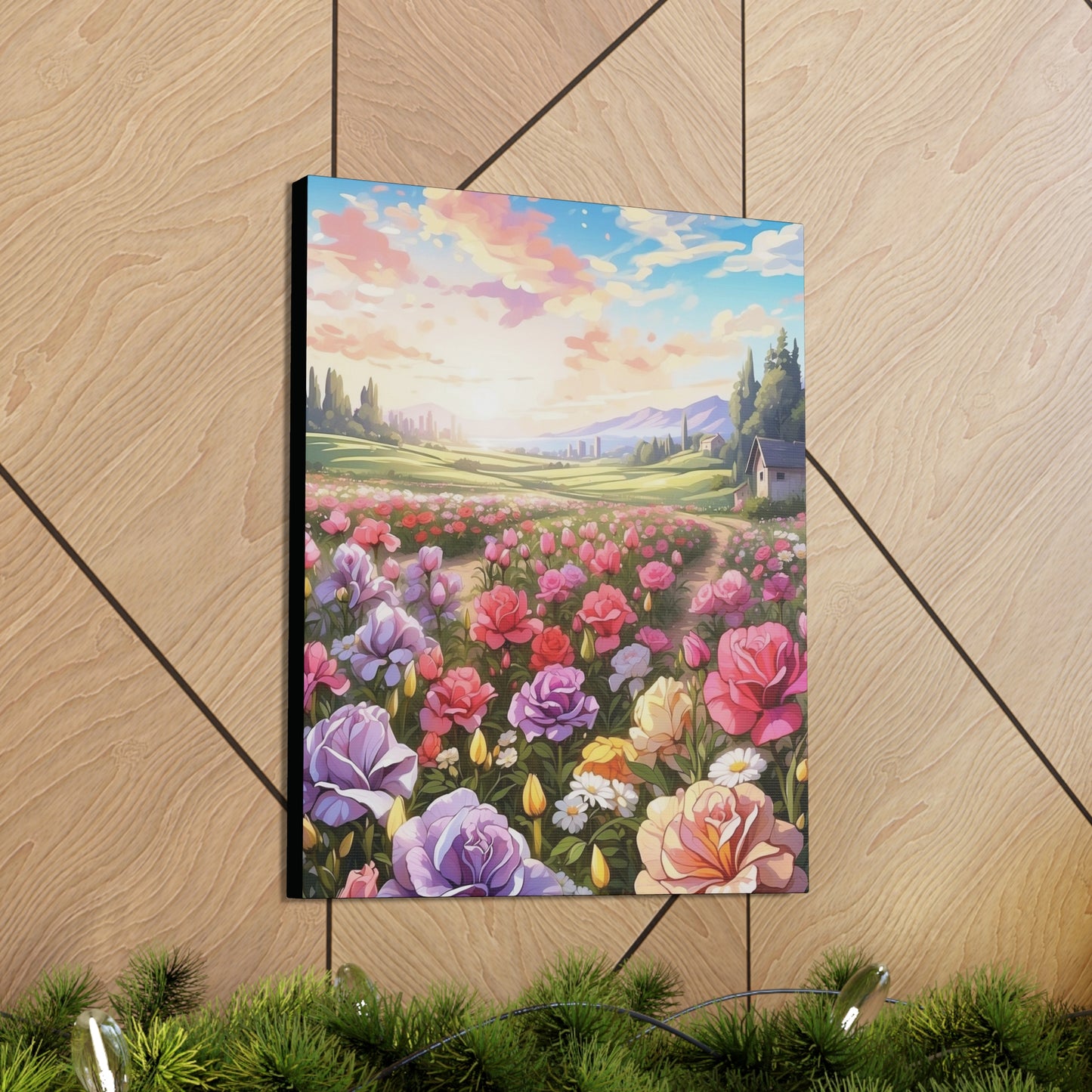 Flower Farm: Canvas Gallery Wraps