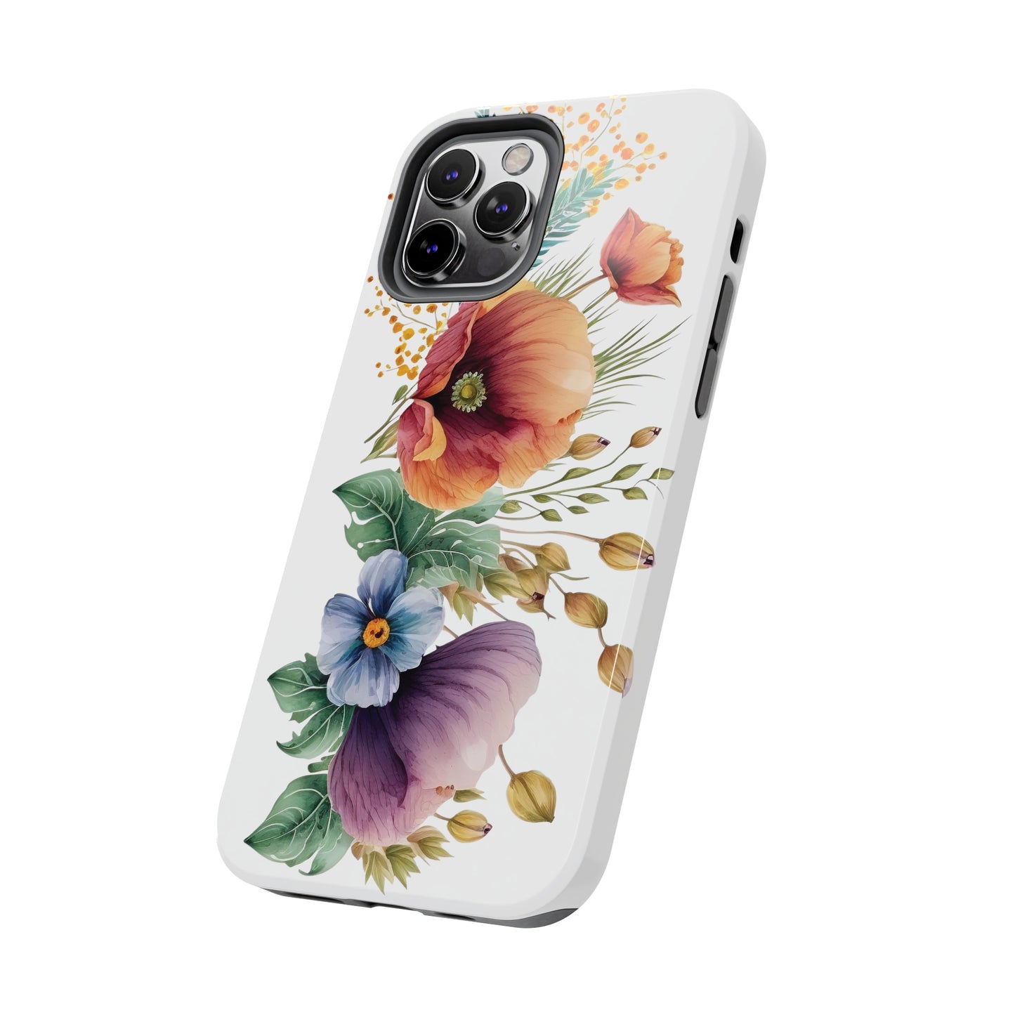 Tough Phone Cases: Watercolor Flower