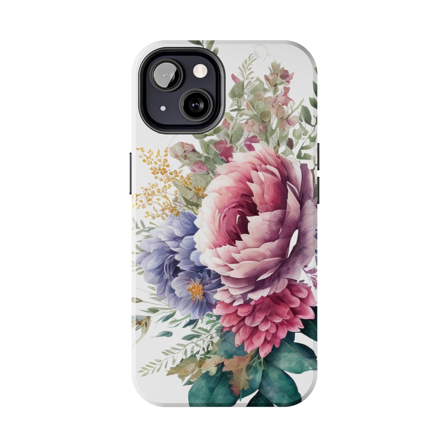 Tough Phone Cases: Watercolor Flower