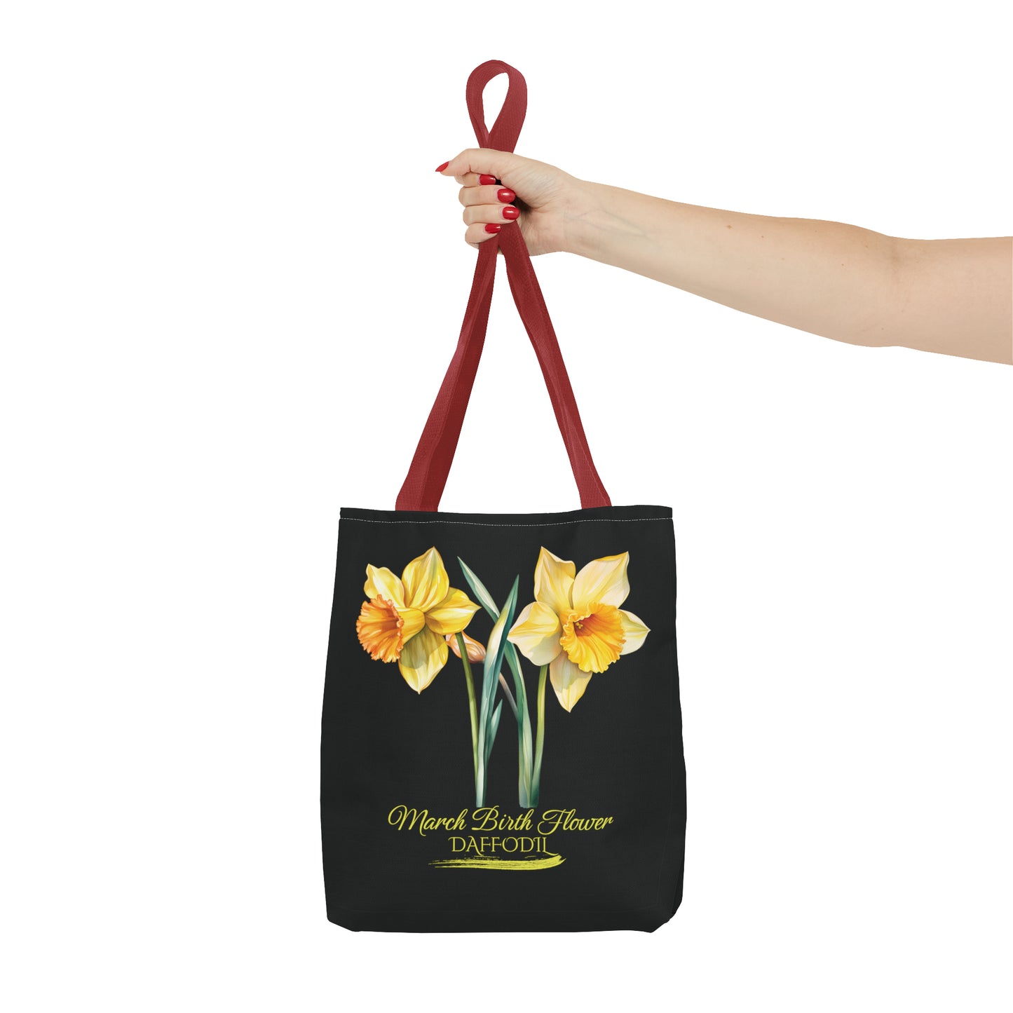 March Birth Flower: Daffodil - Tote Bag (AOP)