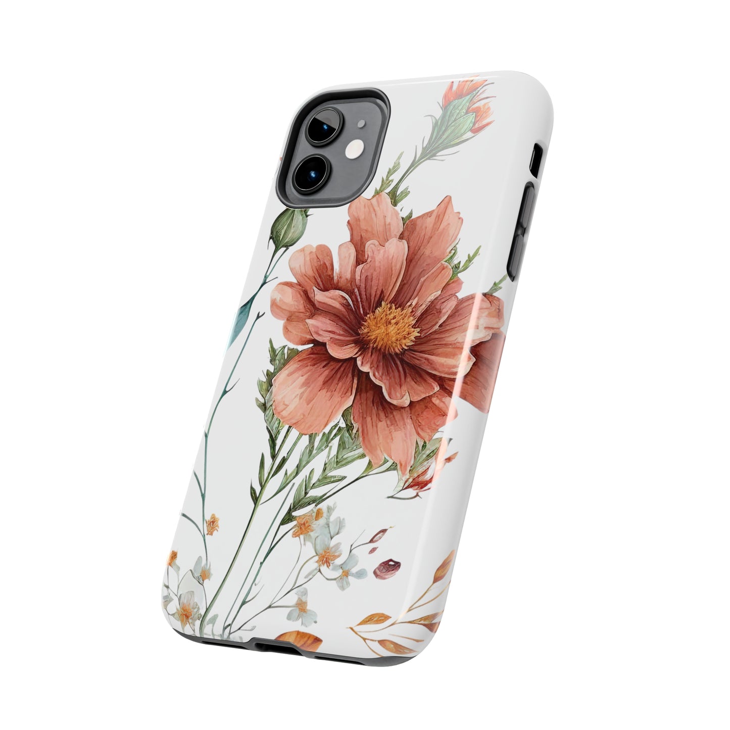 Tough Phone Cases: Watercolor Flower