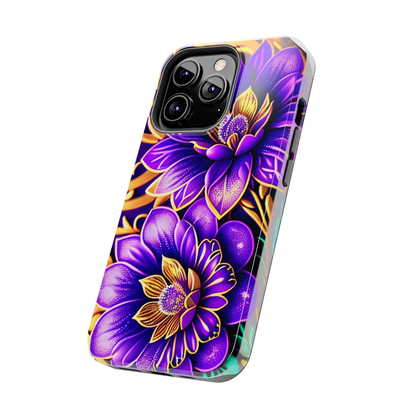 Tough Phone Cases: Fantasy Blossom Flowers