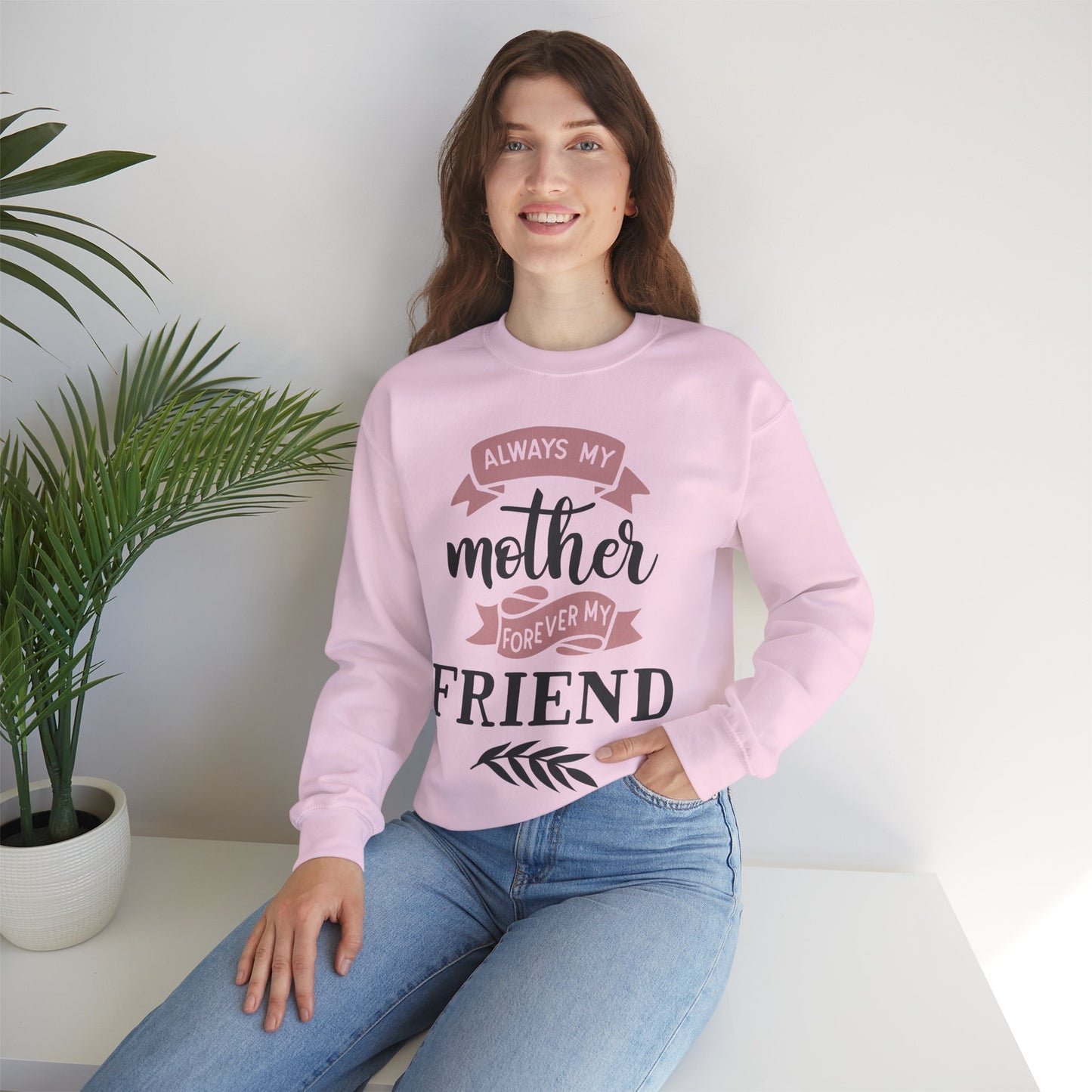 Always my mother - Unisex Heavy Blend™ Crewneck Sweatshirt