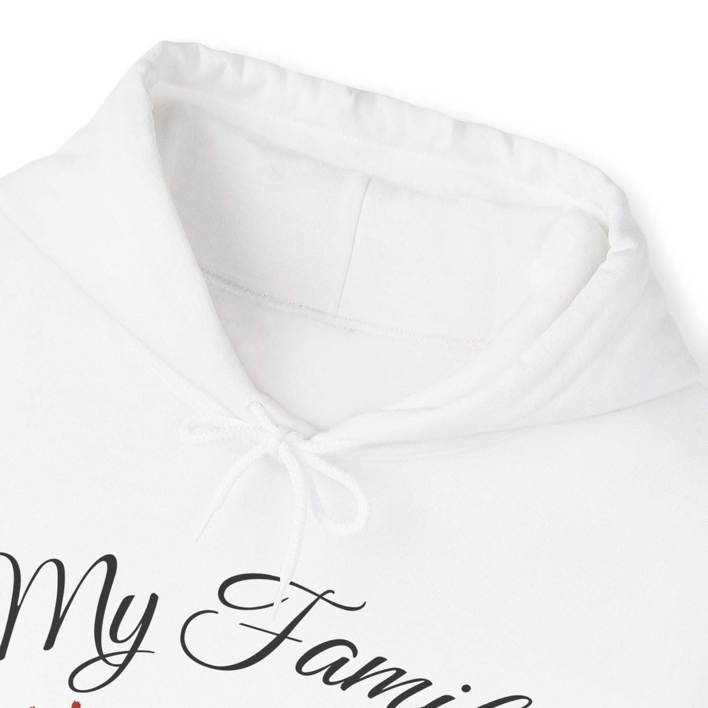 My Family Is My Valentine - Unisex Heavy Blend™ Hooded Sweatshirt