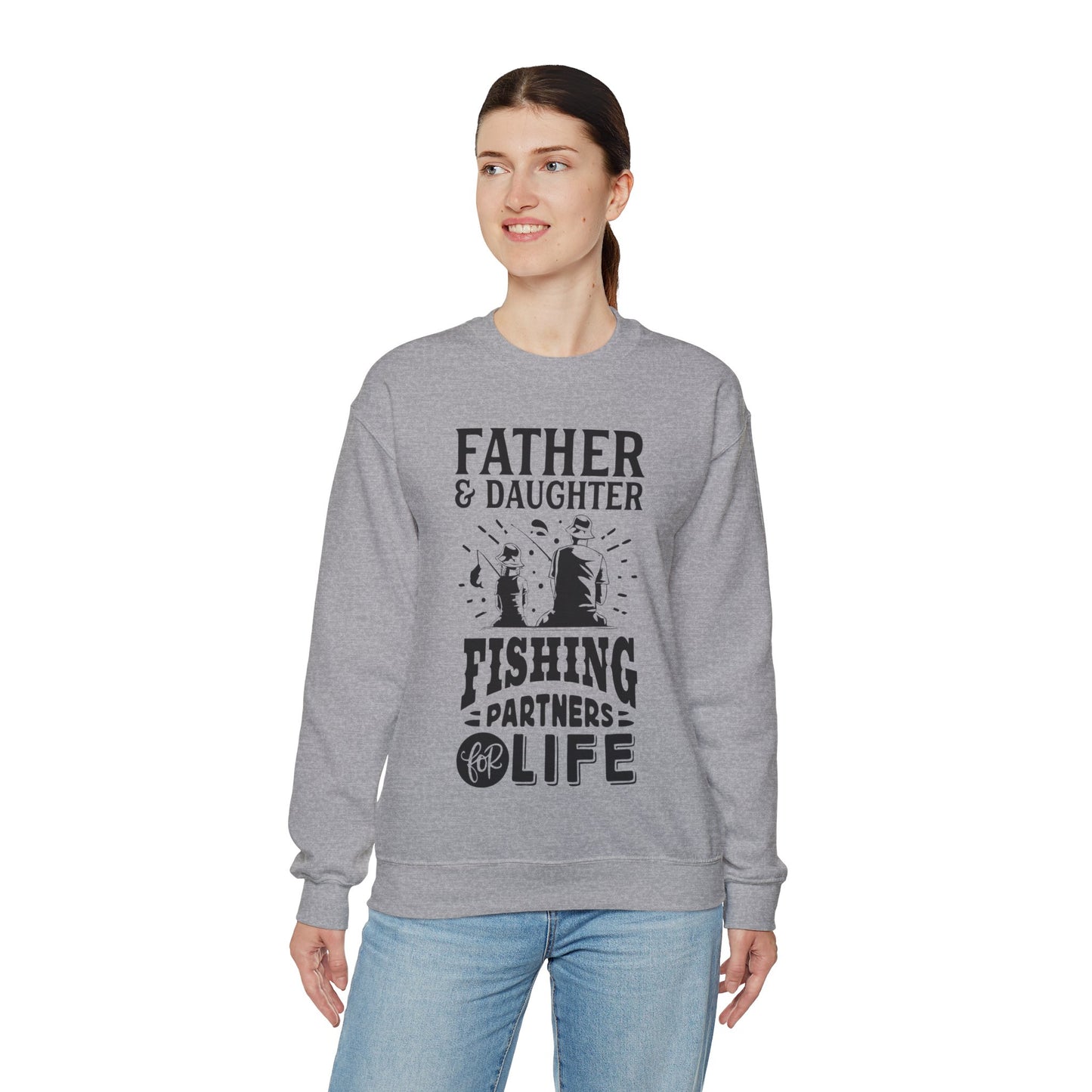 Father and Daughter for life - Unisex Heavy Blend™ Crewneck Sweatshirt